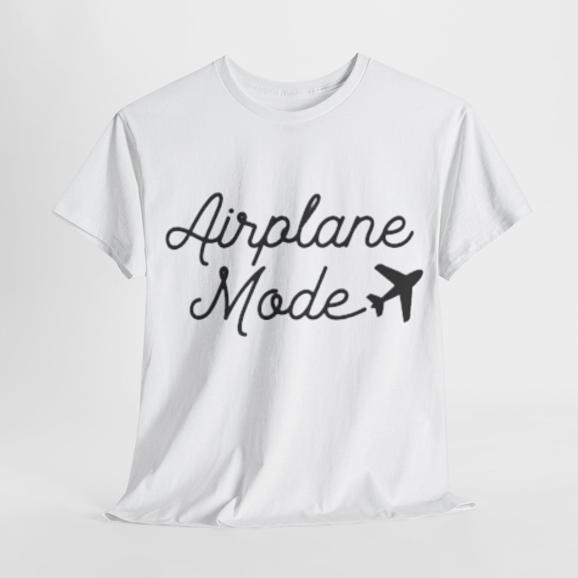 Airplane Mode Aviation Graphic Tee. gift for pilots. flight attendant. aviation lovers.