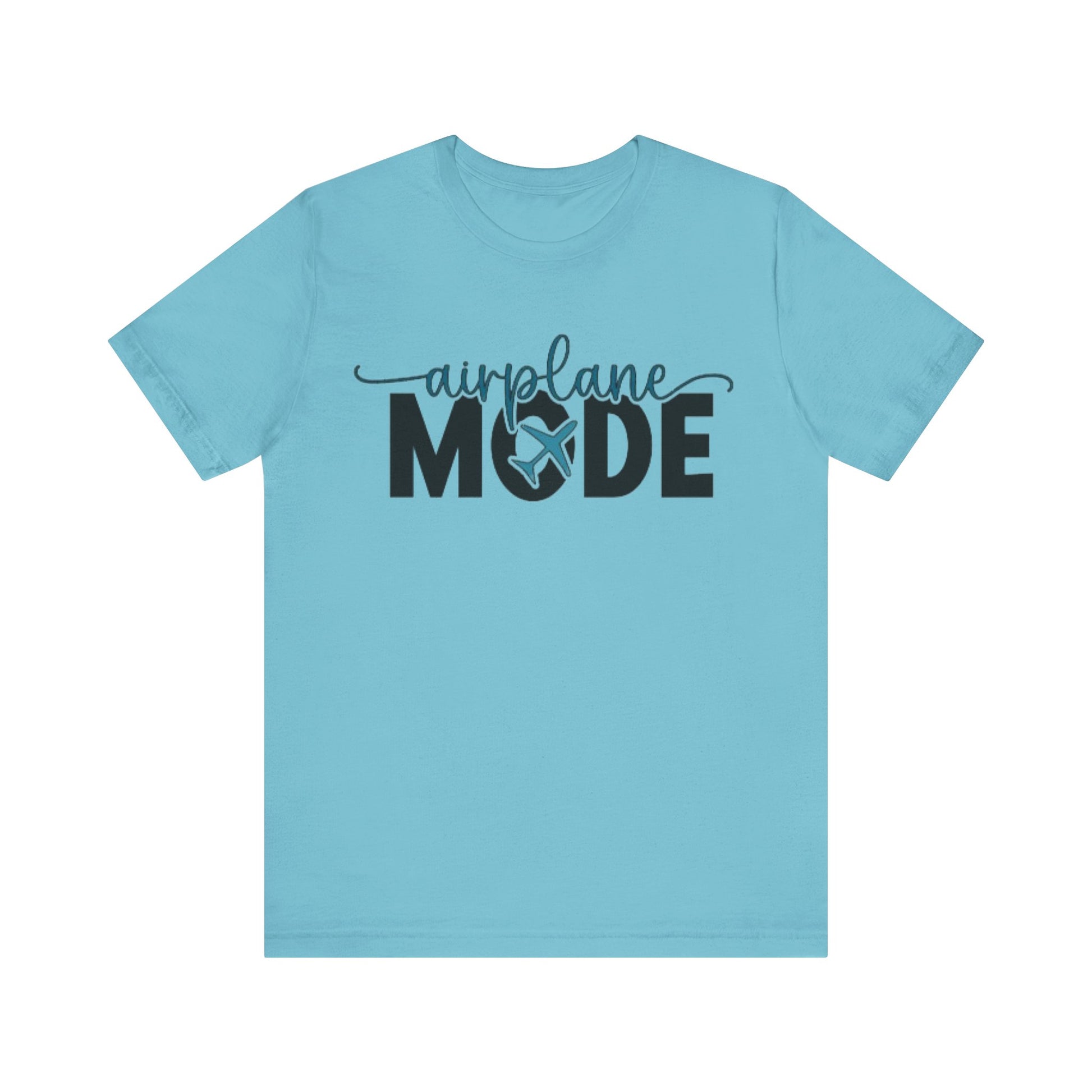 Airplane Mode Aviation Tee. gift for pilots. aviation lovers