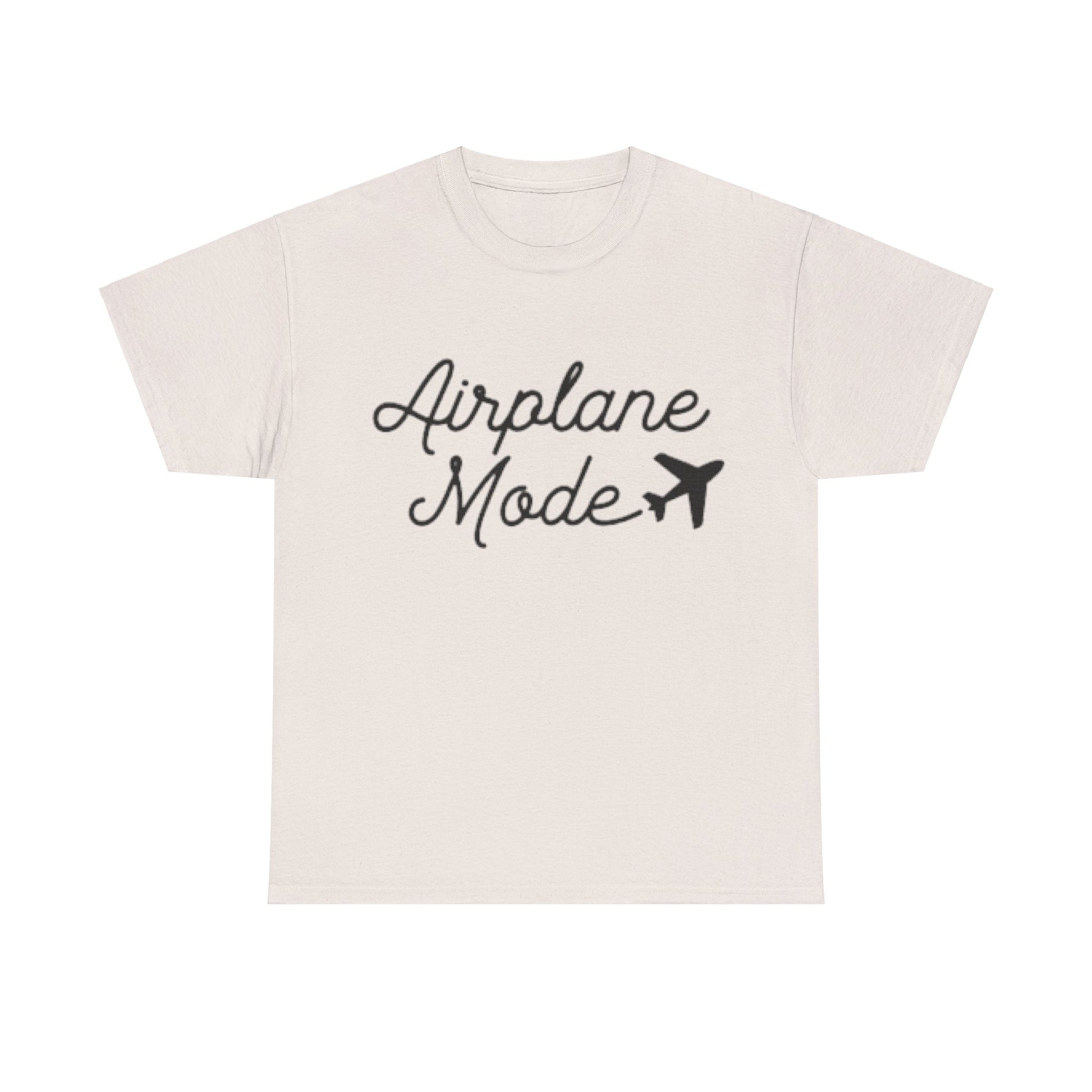 Airplane Mode Aviation Graphic Tee. gift for pilots. flight attendant. aviation lovers.