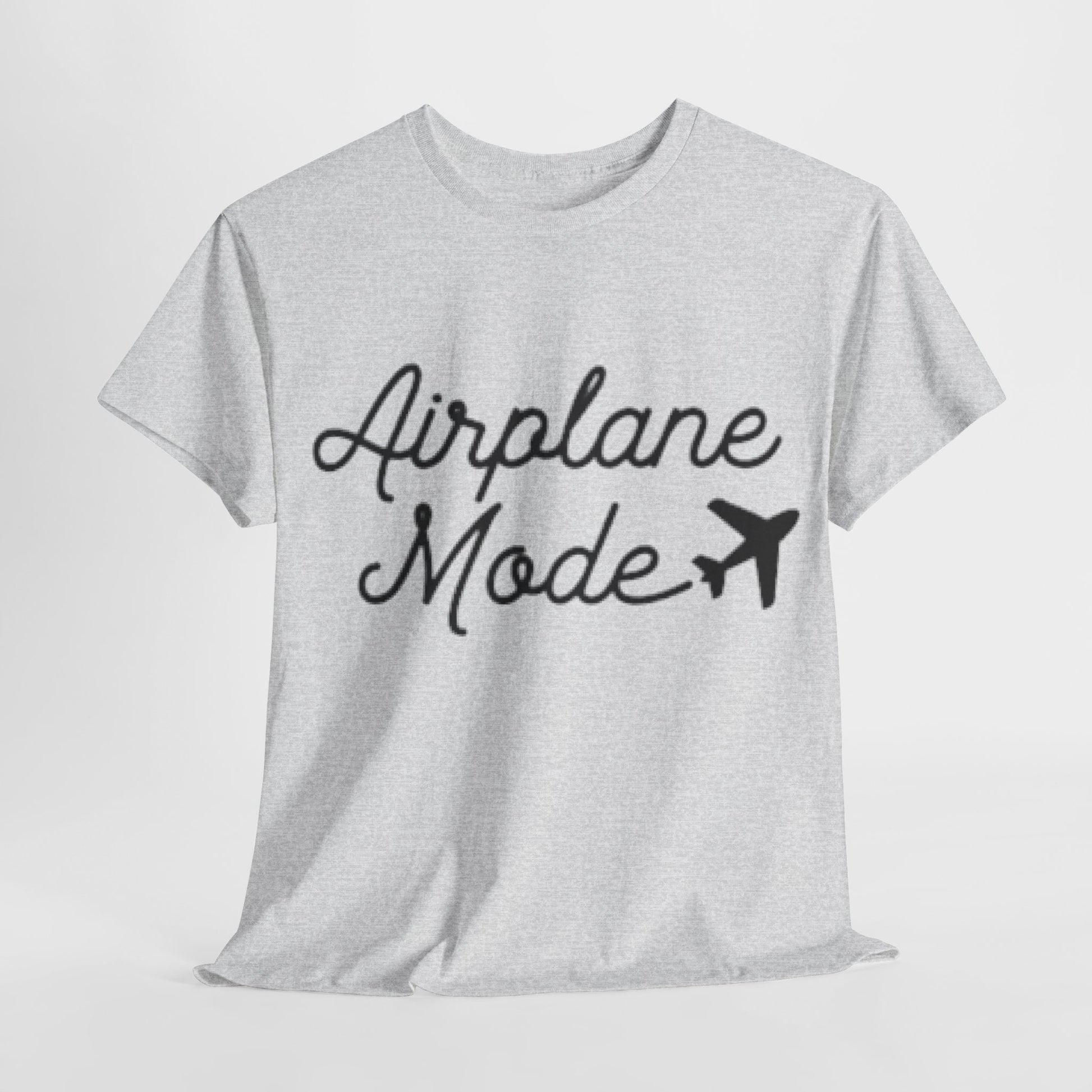 Airplane Mode Aviation Graphic Tee. gift for pilots. flight attendant. aviation lovers.