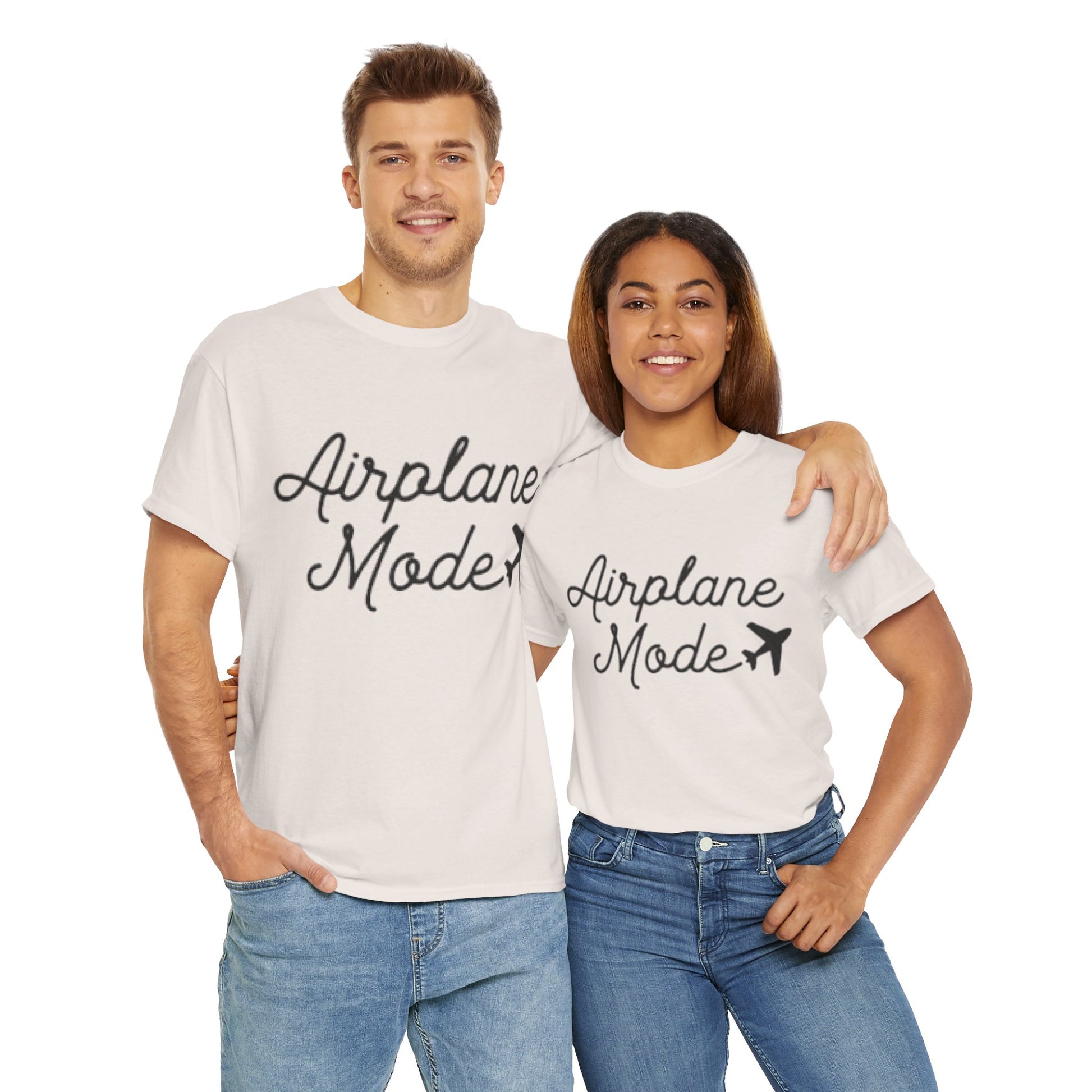 Airplane Mode Aviation Graphic Tee. gift for pilots. flight attendant. aviation lovers.