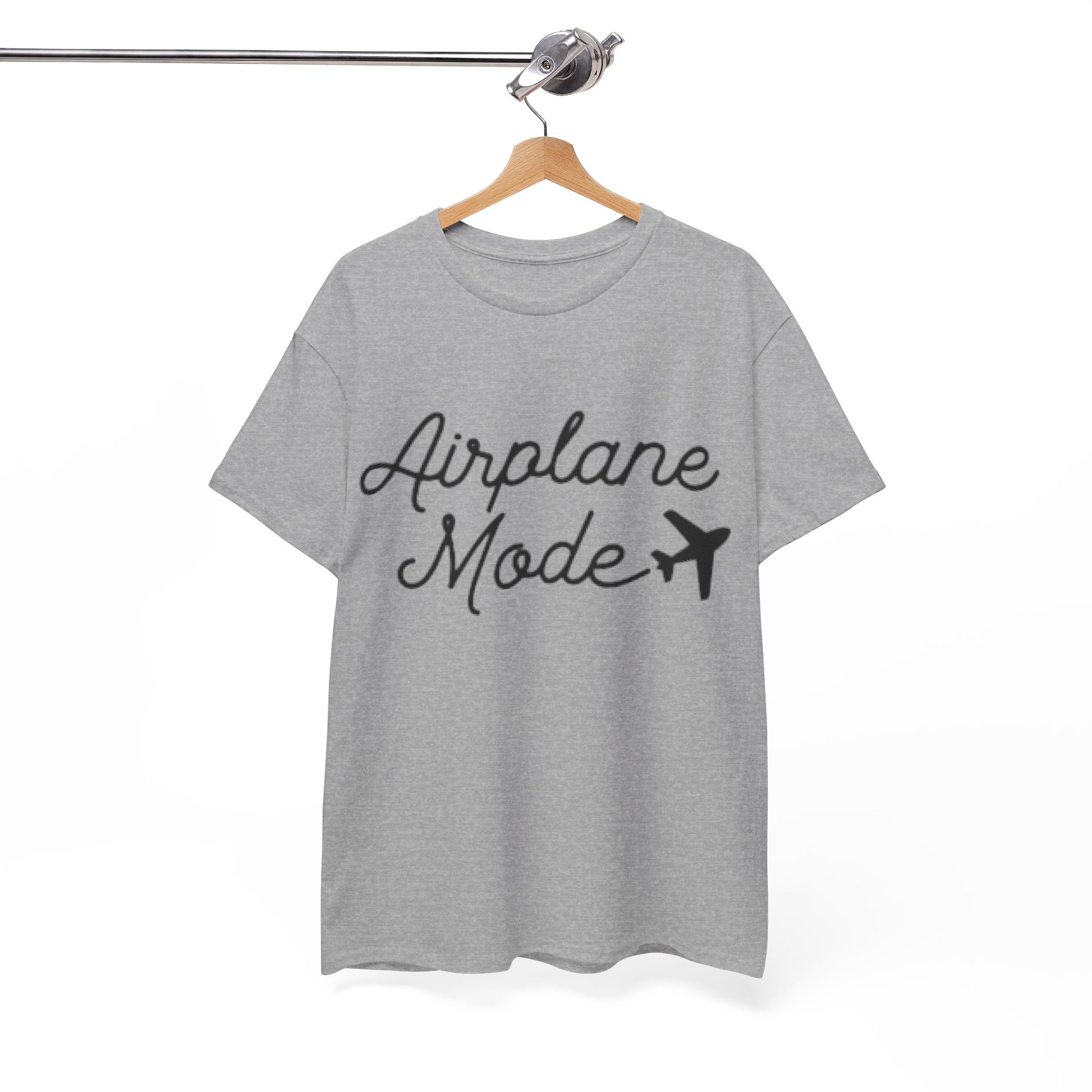 Airplane Mode Aviation Graphic Tee. gift for pilots. flight attendant. aviation lovers.