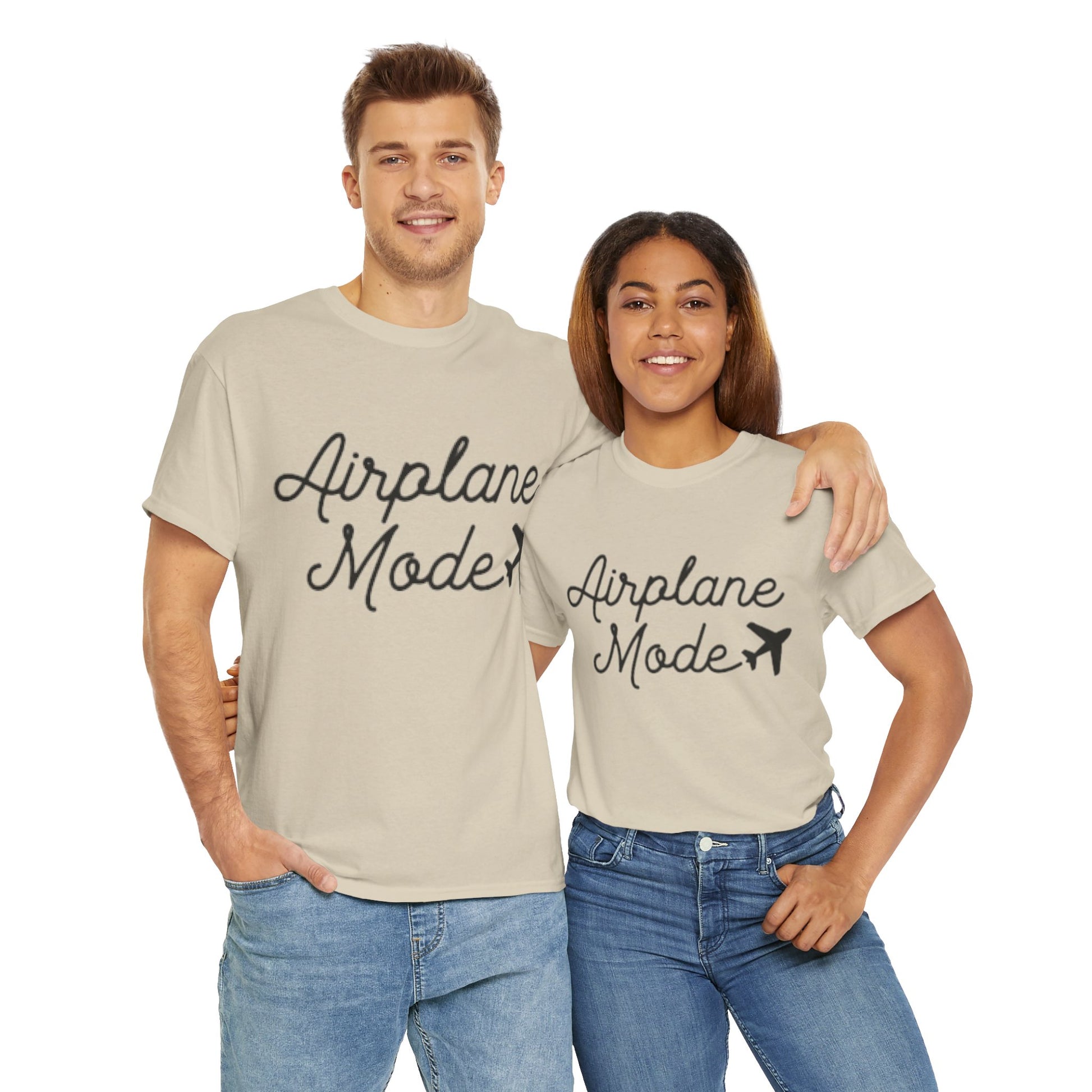 Airplane Mode Aviation Graphic Tee. gift for pilots. flight attendant. aviation lovers.