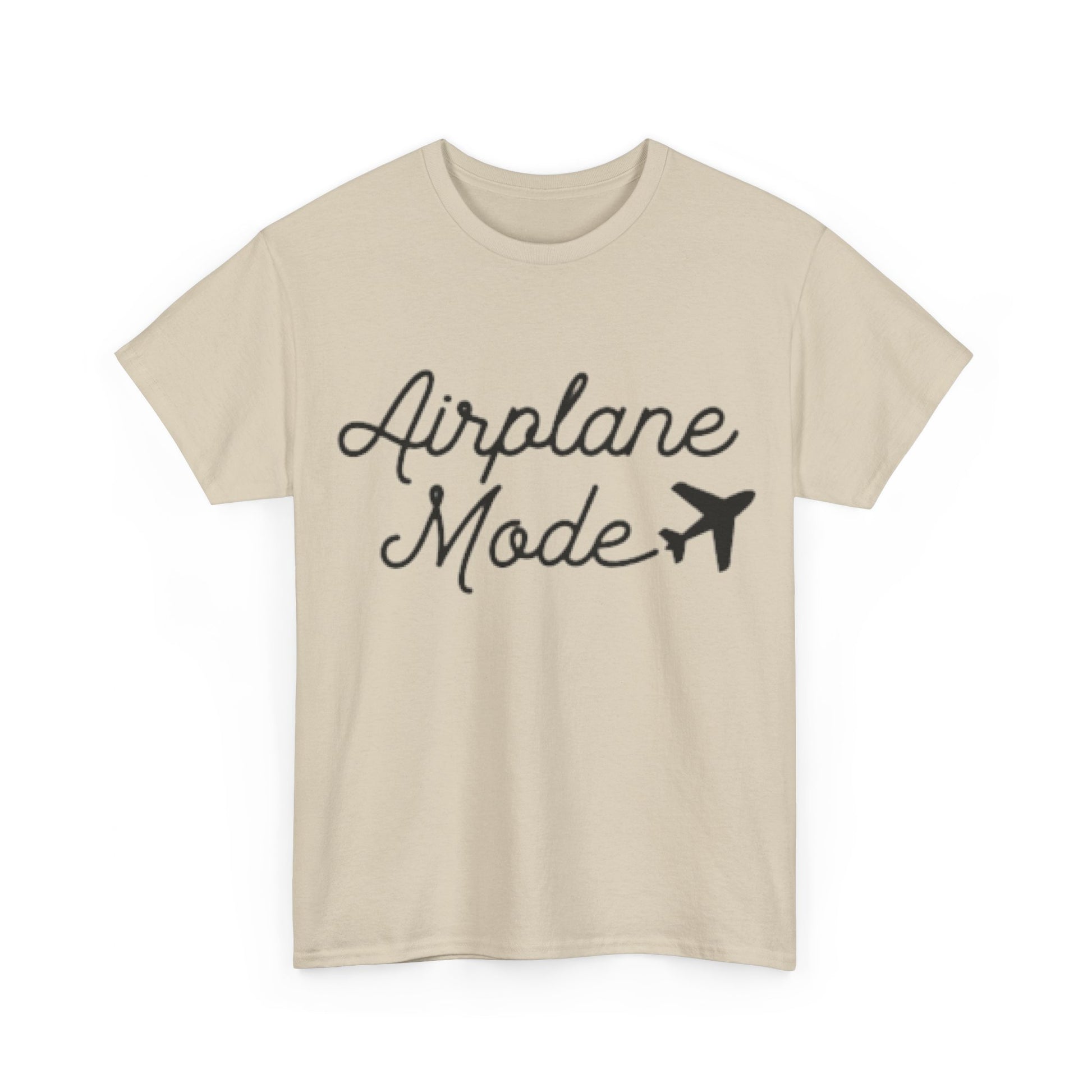 Airplane Mode Aviation Graphic Tee. gift for pilots. flight attendant. aviation lovers.