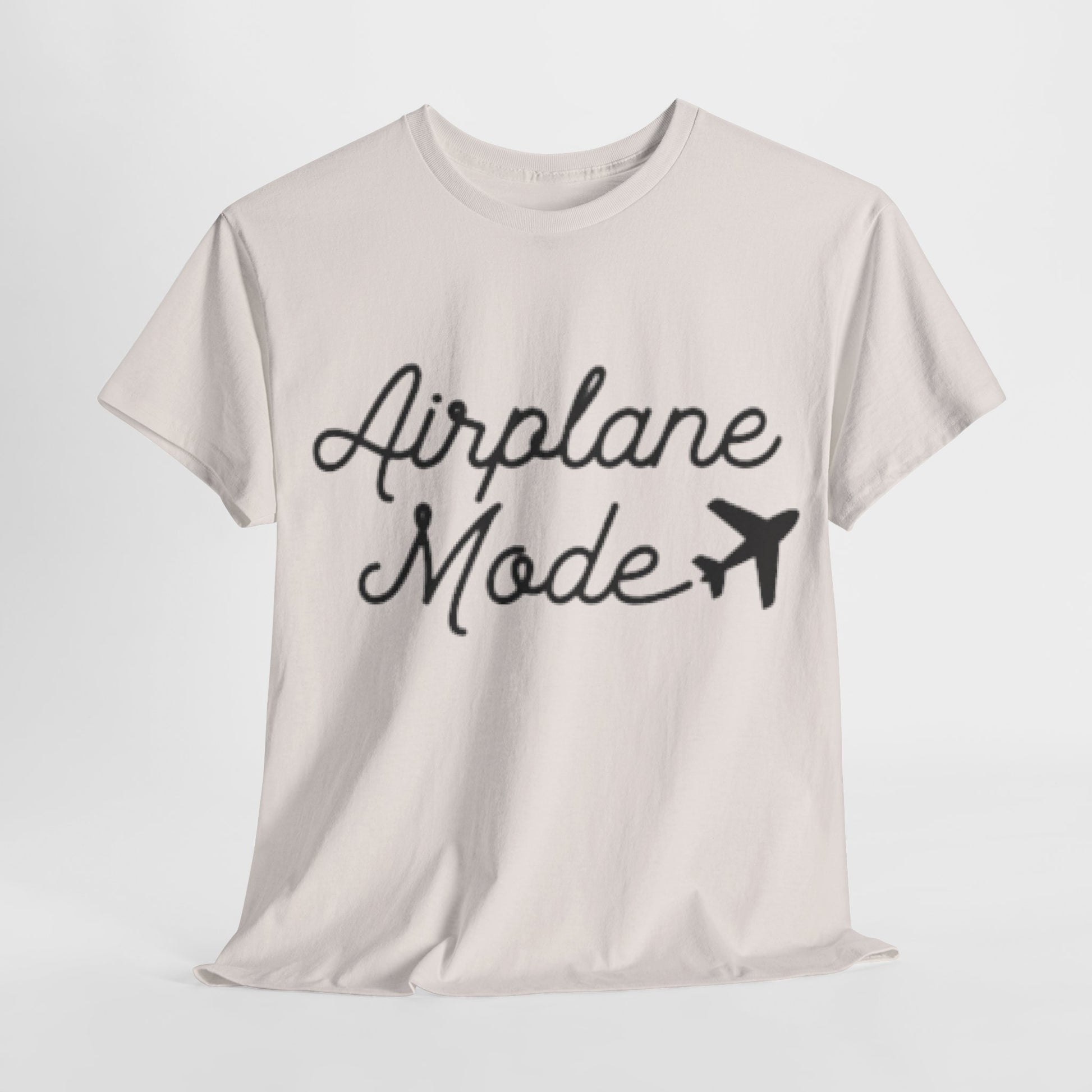 Airplane Mode Aviation Graphic Tee. gift for pilots. flight attendant. aviation lovers.