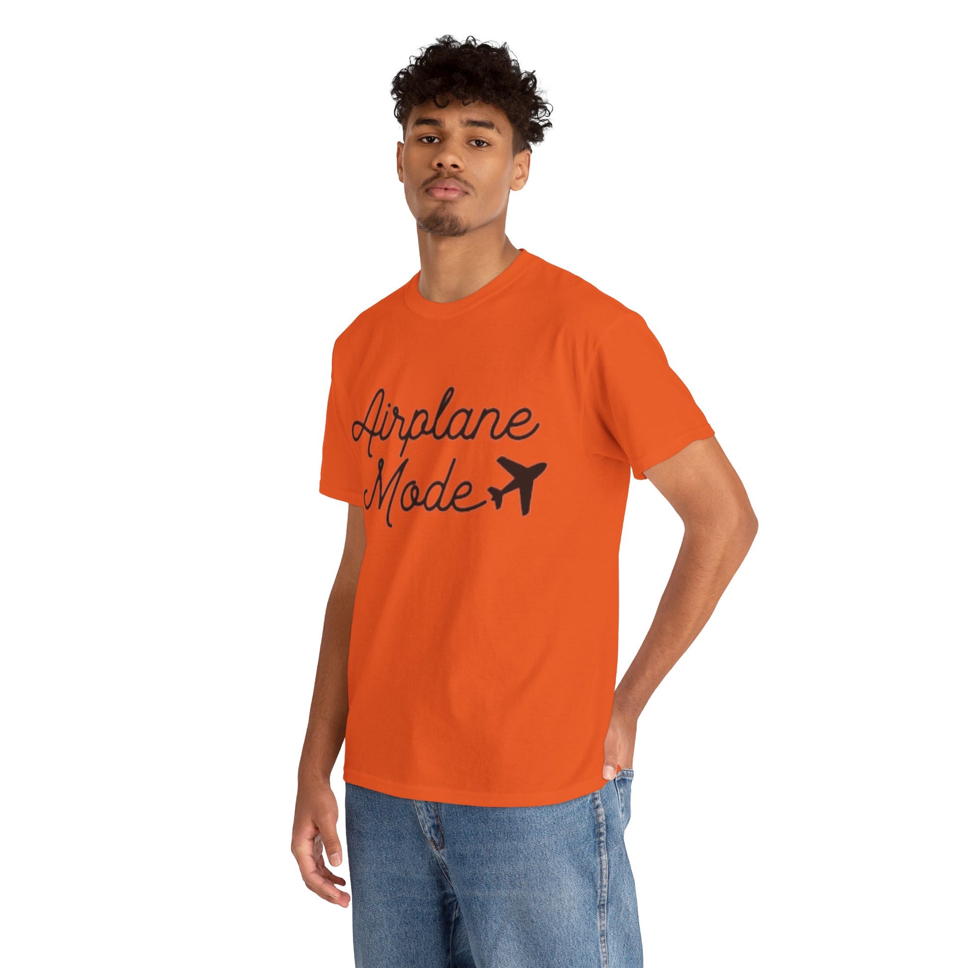 Airplane Mode Aviation Graphic Tee. gift for pilots. flight attendant. aviation lovers.