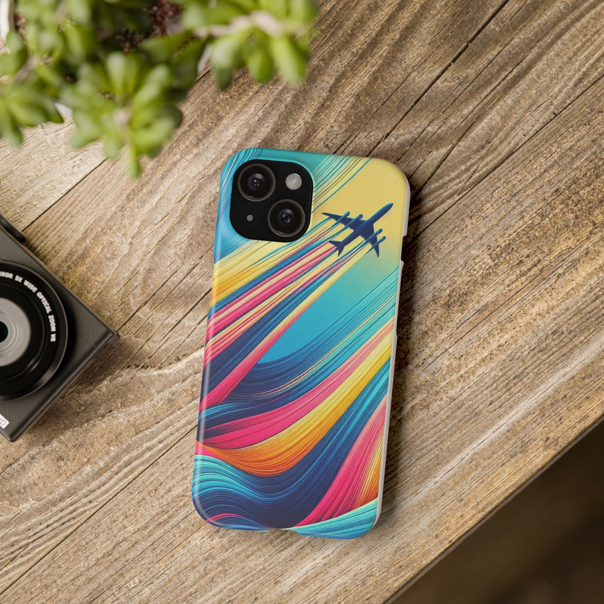 AVIATION INSPIRED ARTWORK iphone case. 13.14.15 pro max Slim Cases