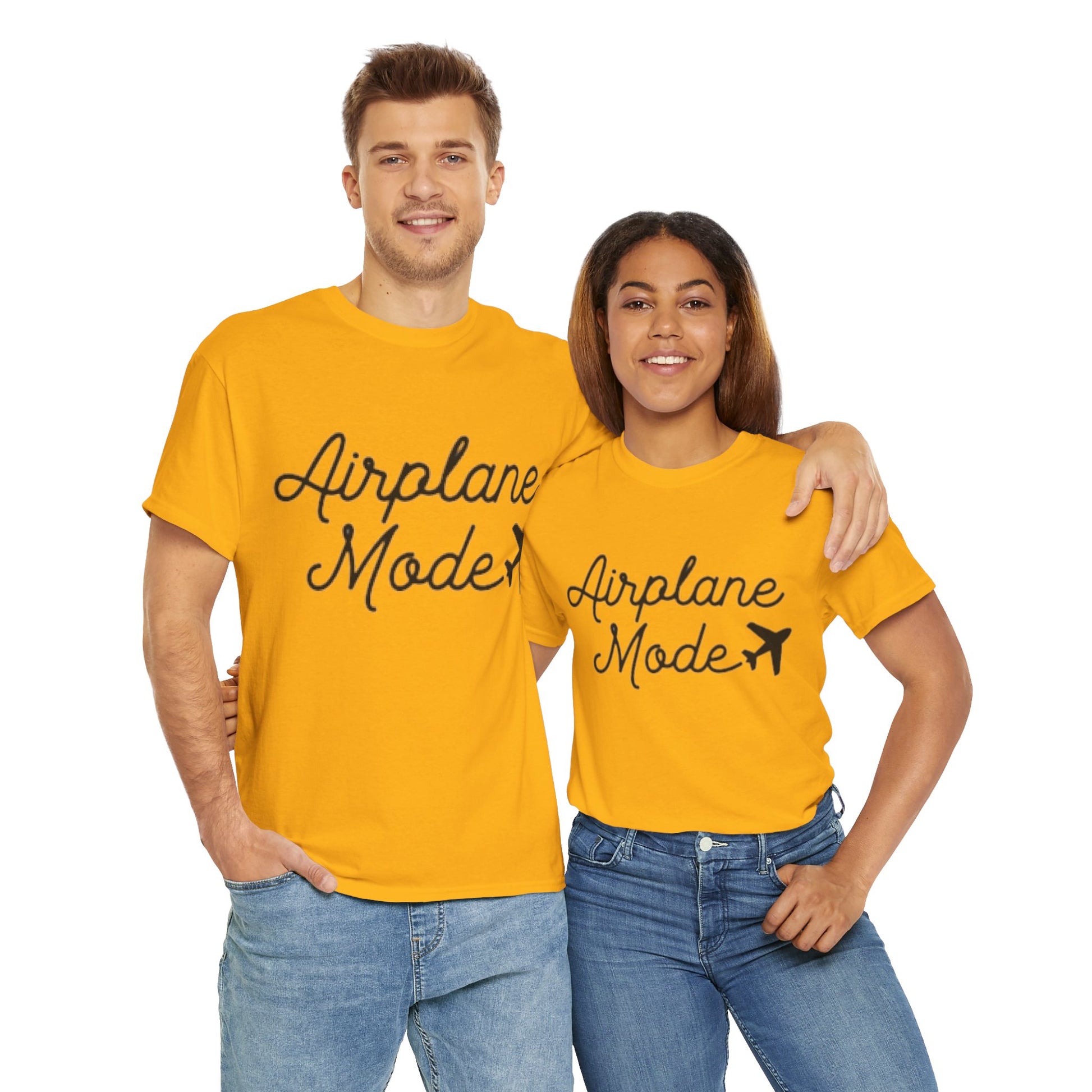 Airplane Mode Aviation Graphic Tee. gift for pilots. flight attendant. aviation lovers.