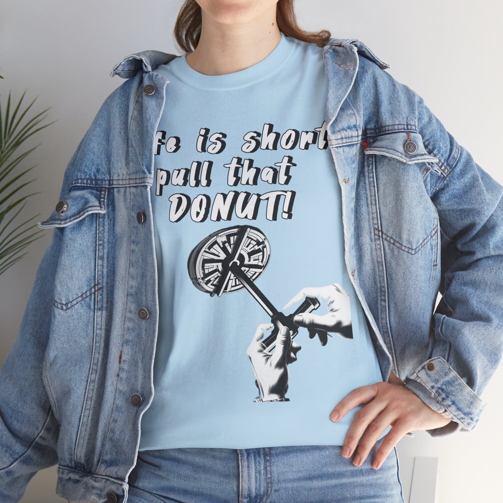 DONUT T-shirt. line service. pilots. gift. funny. joke. aviation. travel. work.