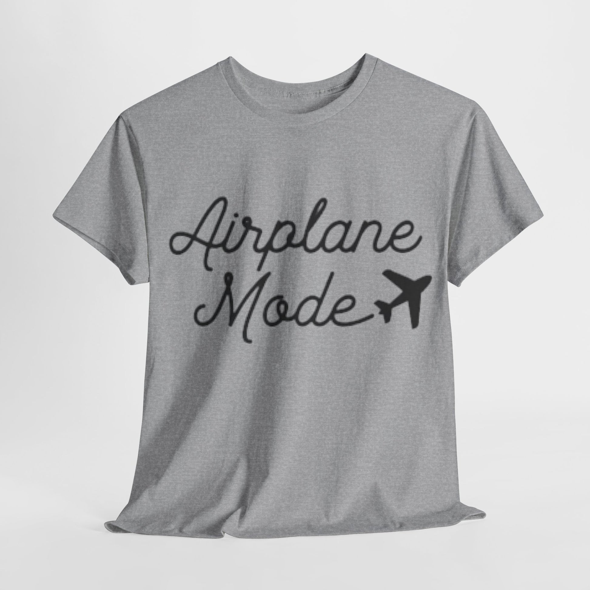 Airplane Mode Aviation Graphic Tee. gift for pilots. flight attendant. aviation lovers.