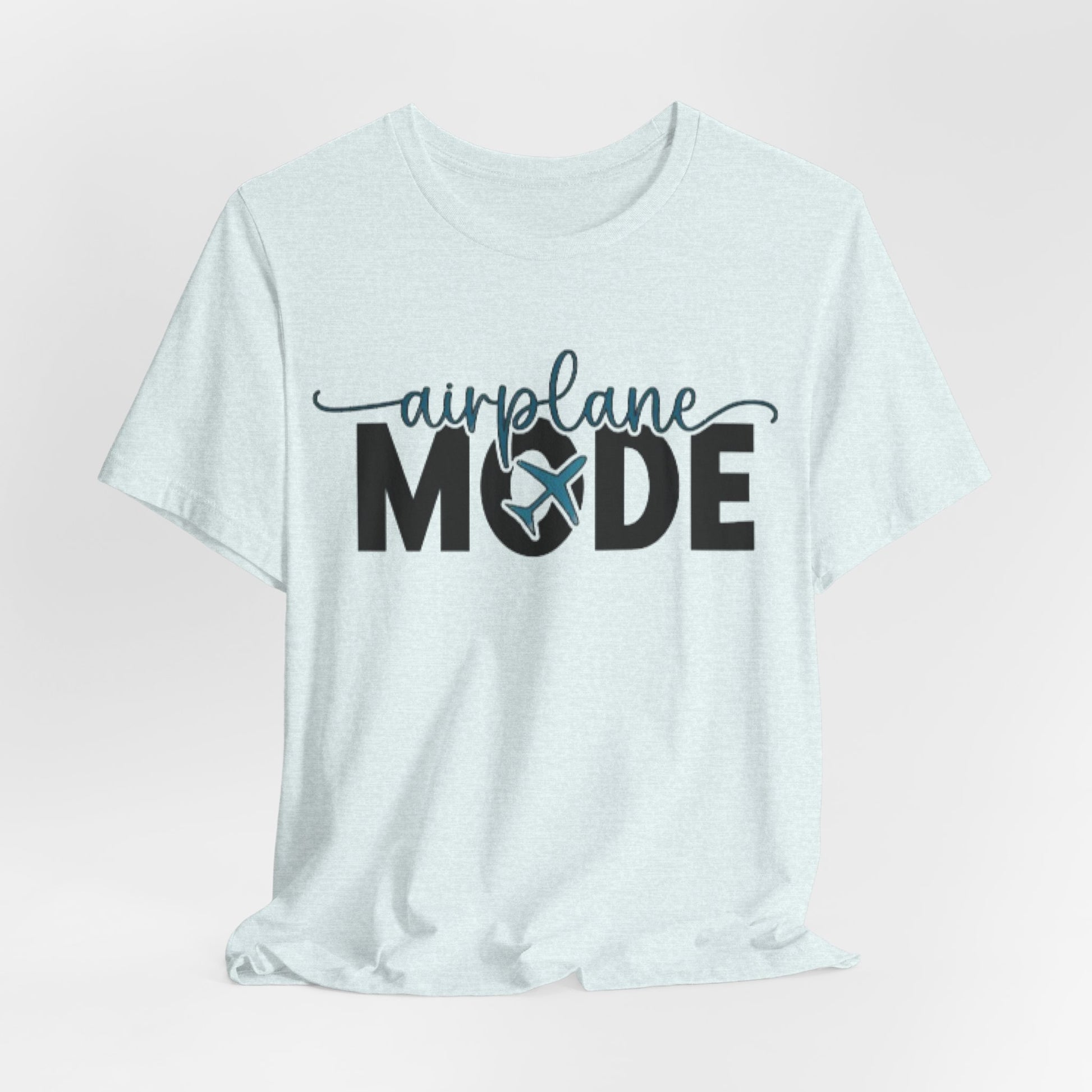 Airplane Mode Aviation Tee. gift for pilots. aviation lovers