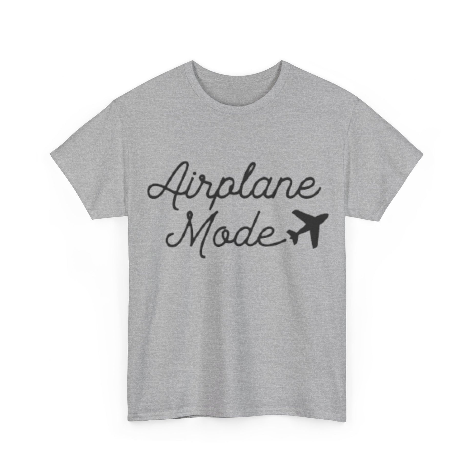 Airplane Mode Aviation Graphic Tee. gift for pilots. flight attendant. aviation lovers.