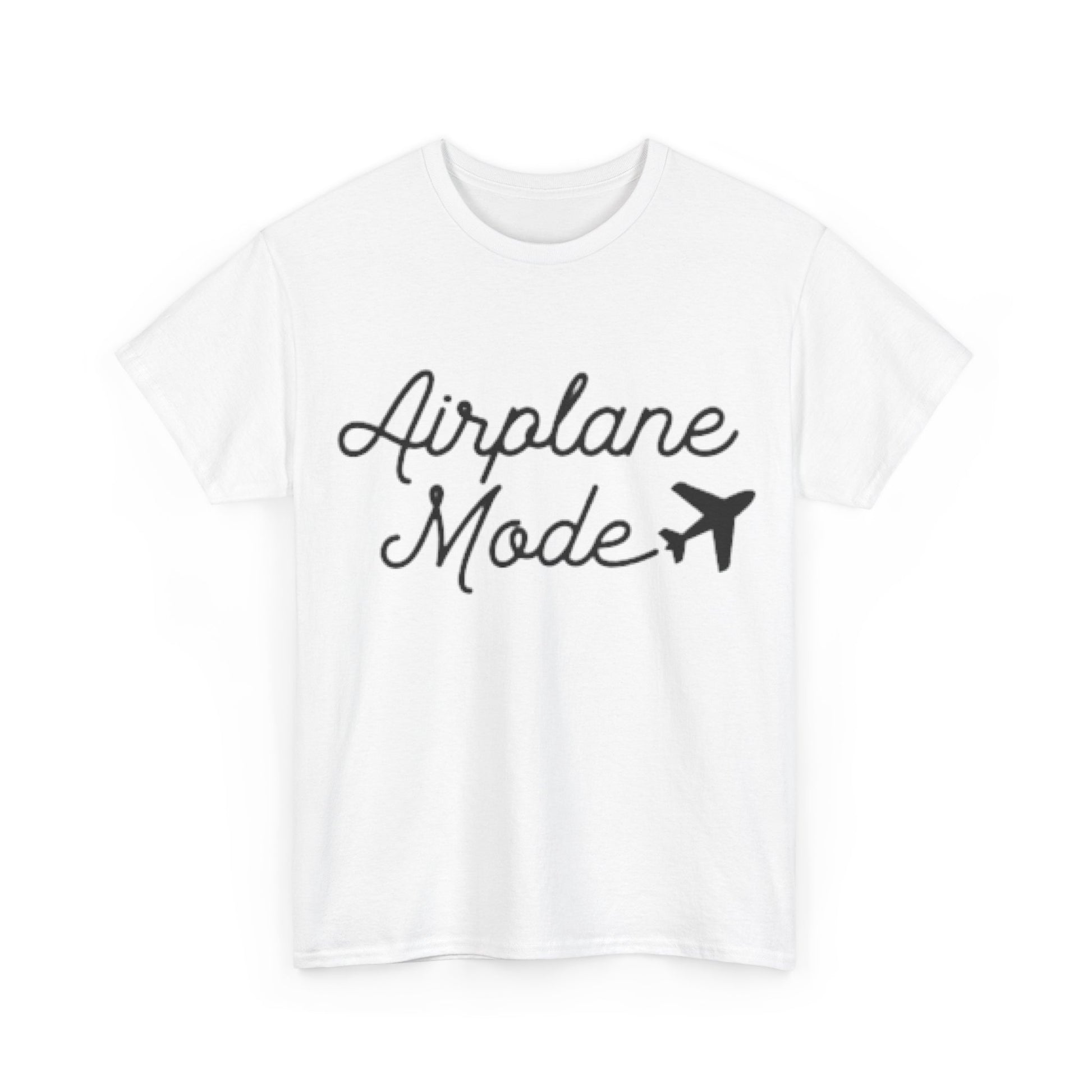 Airplane Mode Aviation Graphic Tee. gift for pilots. flight attendant. aviation lovers.