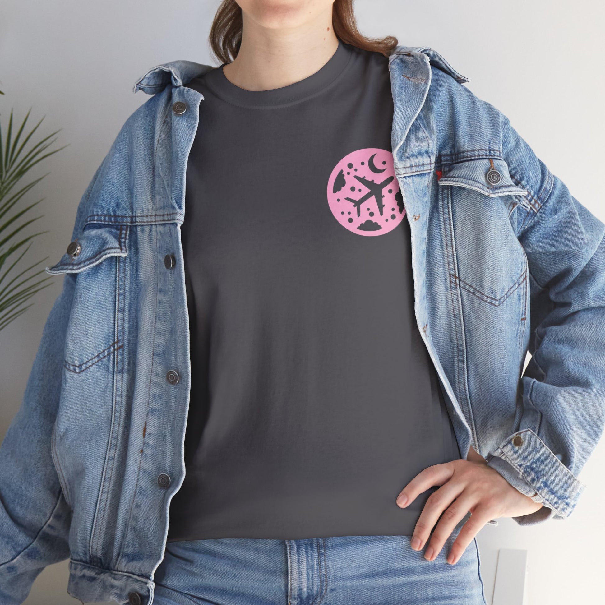 starry night. aviation. t-shirt. planes. sky. pilots. gifts