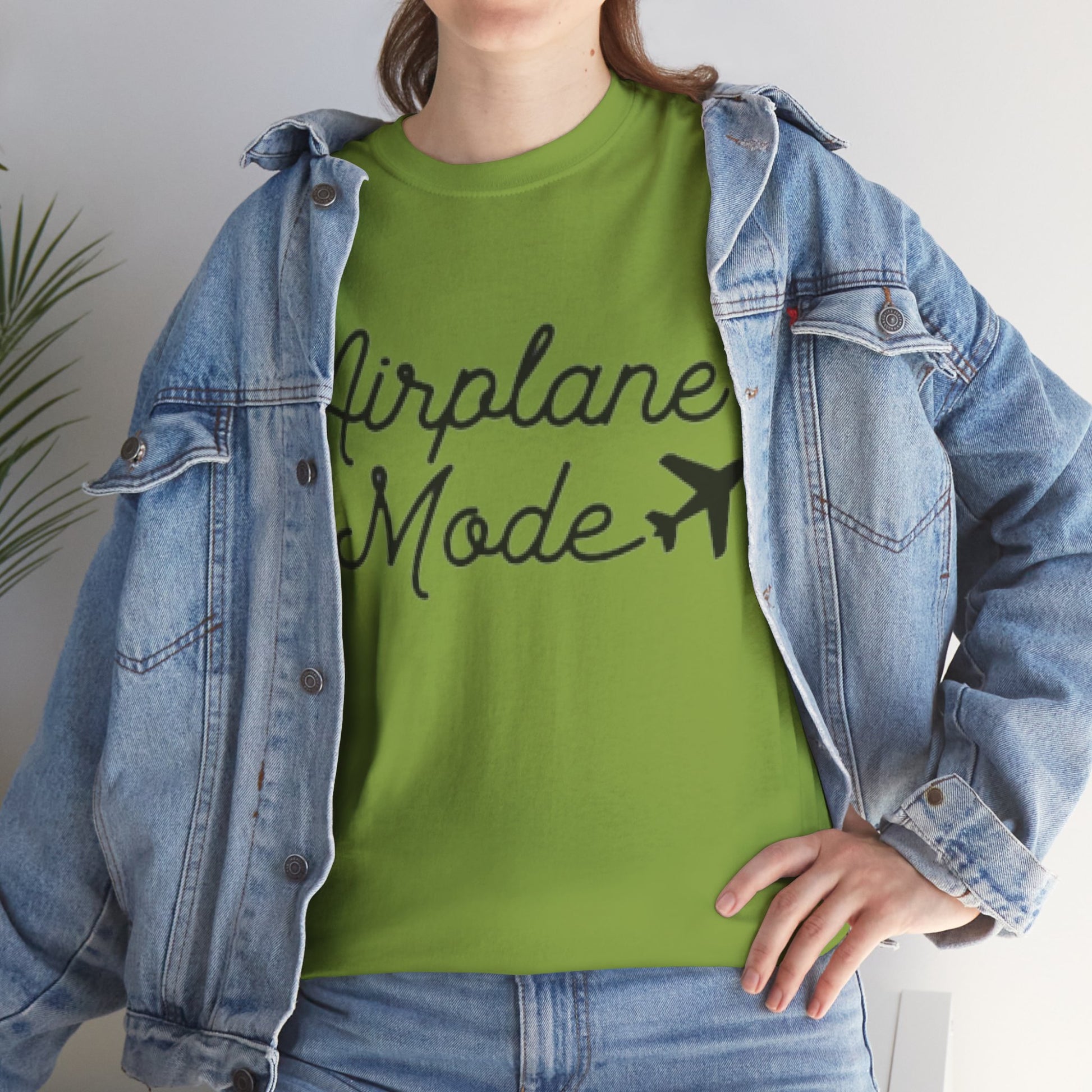 Airplane Mode Aviation Graphic Tee. gift for pilots. flight attendant. aviation lovers.