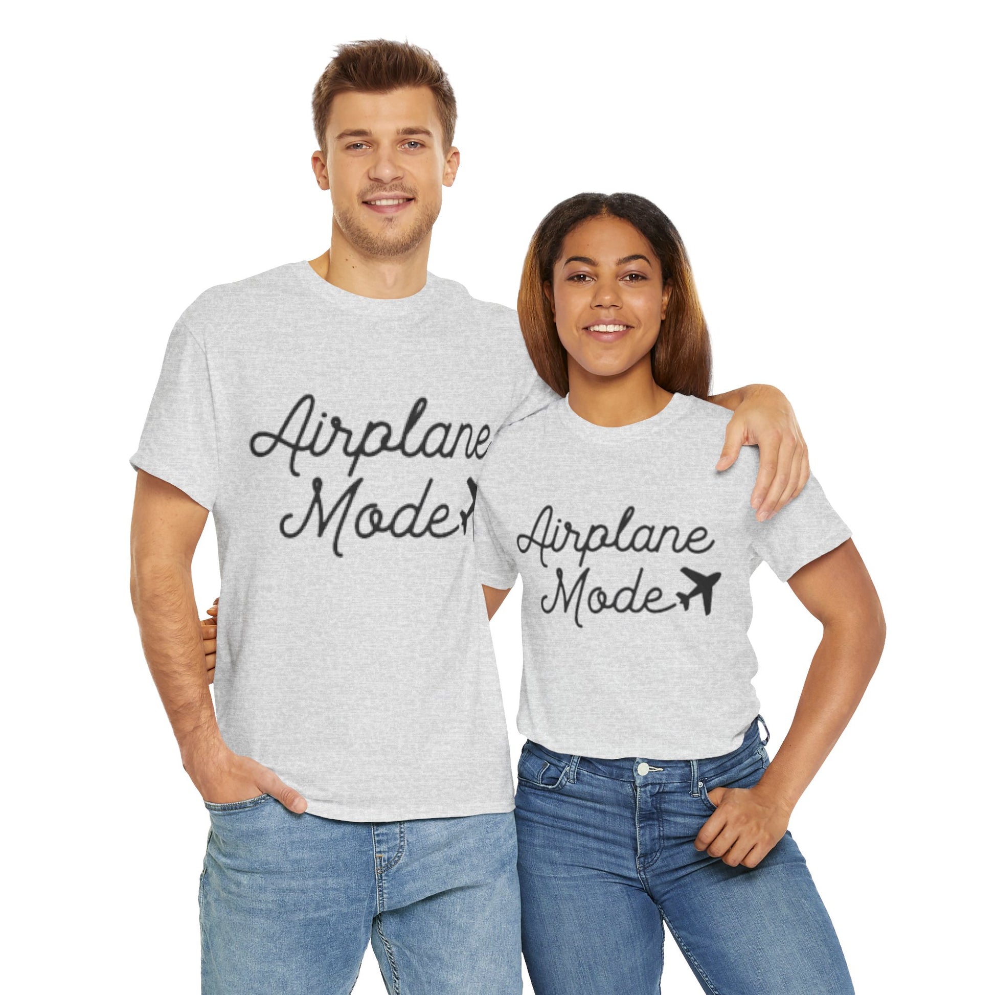 Airplane Mode Aviation Graphic Tee. gift for pilots. flight attendant. aviation lovers.