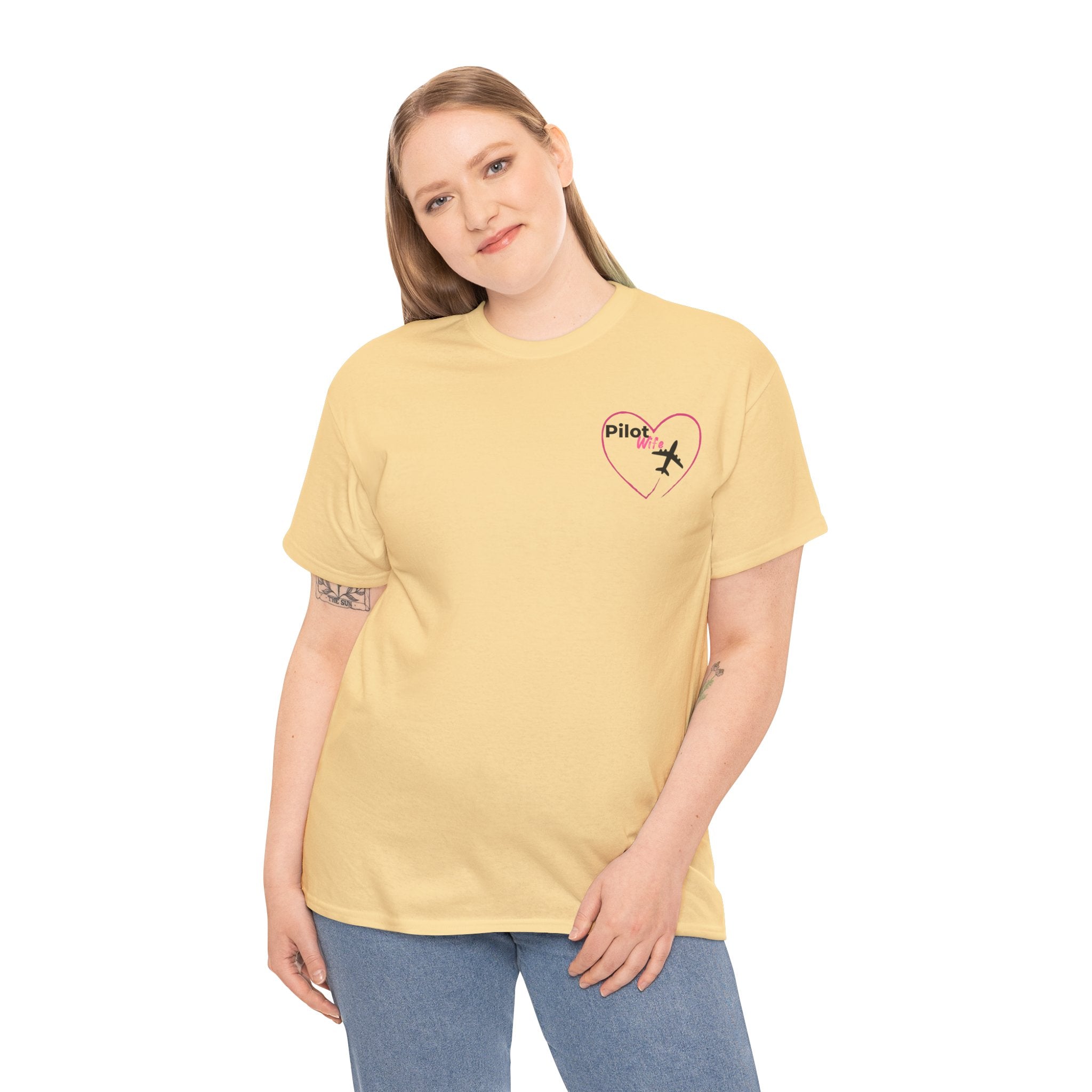 Pilot Wife t-shirt. pilots. gifts. for her. aviation. planes. pilot. anniversary.