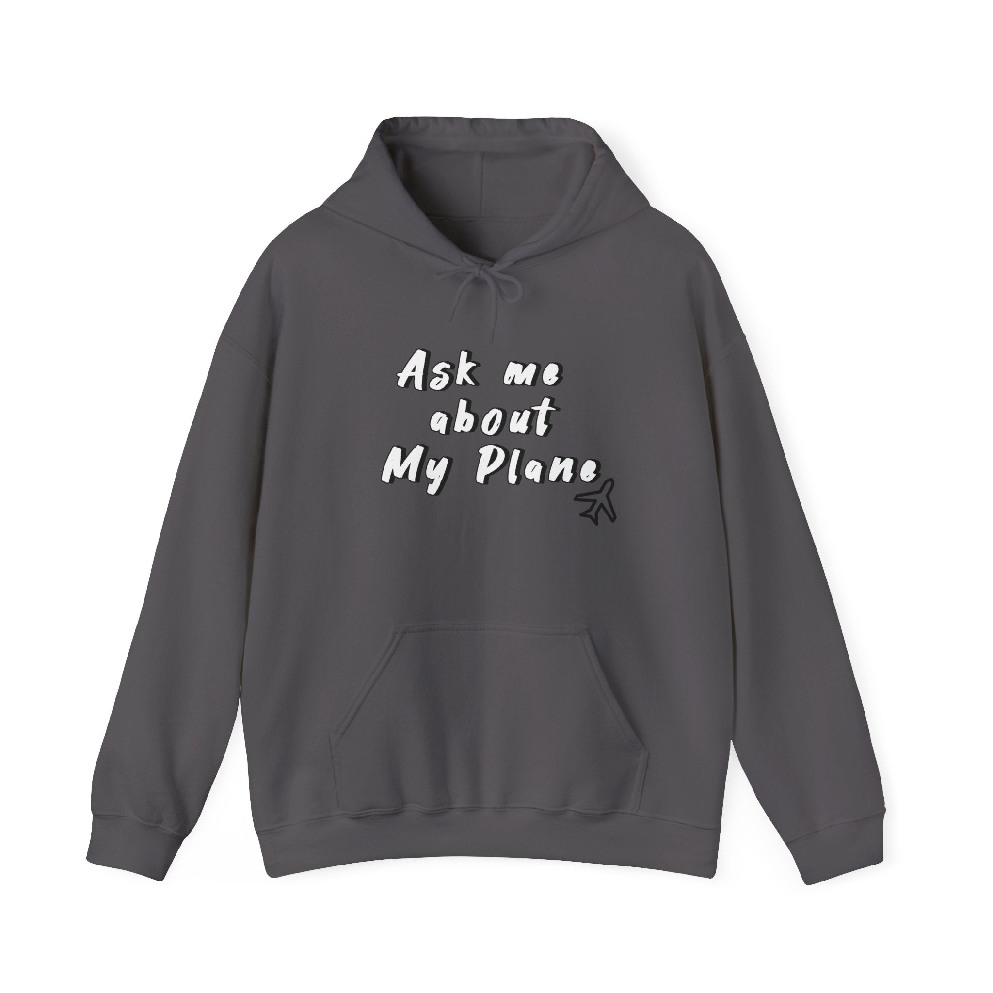 Hoodie For Pilots. Ask me about My Plane!. gift for pilots. aviation. aviation gifts. graphic design