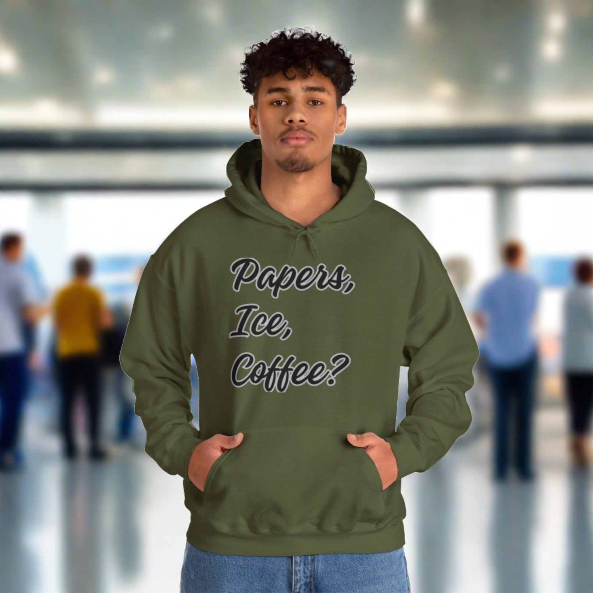 P.I.C Tee. Papers Ice Coffee?