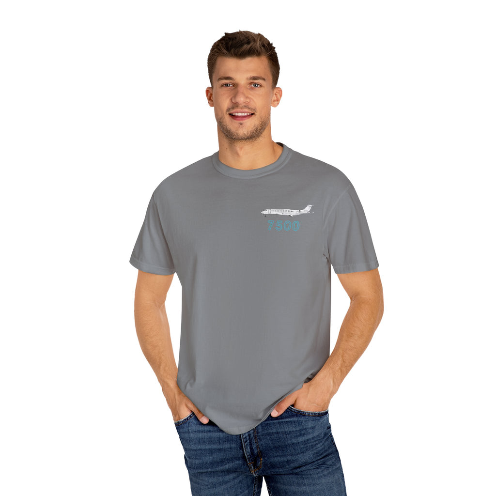 Global 7500 T-shirt. aviation. gift. pilot. jets. mens gifts. gifts for her