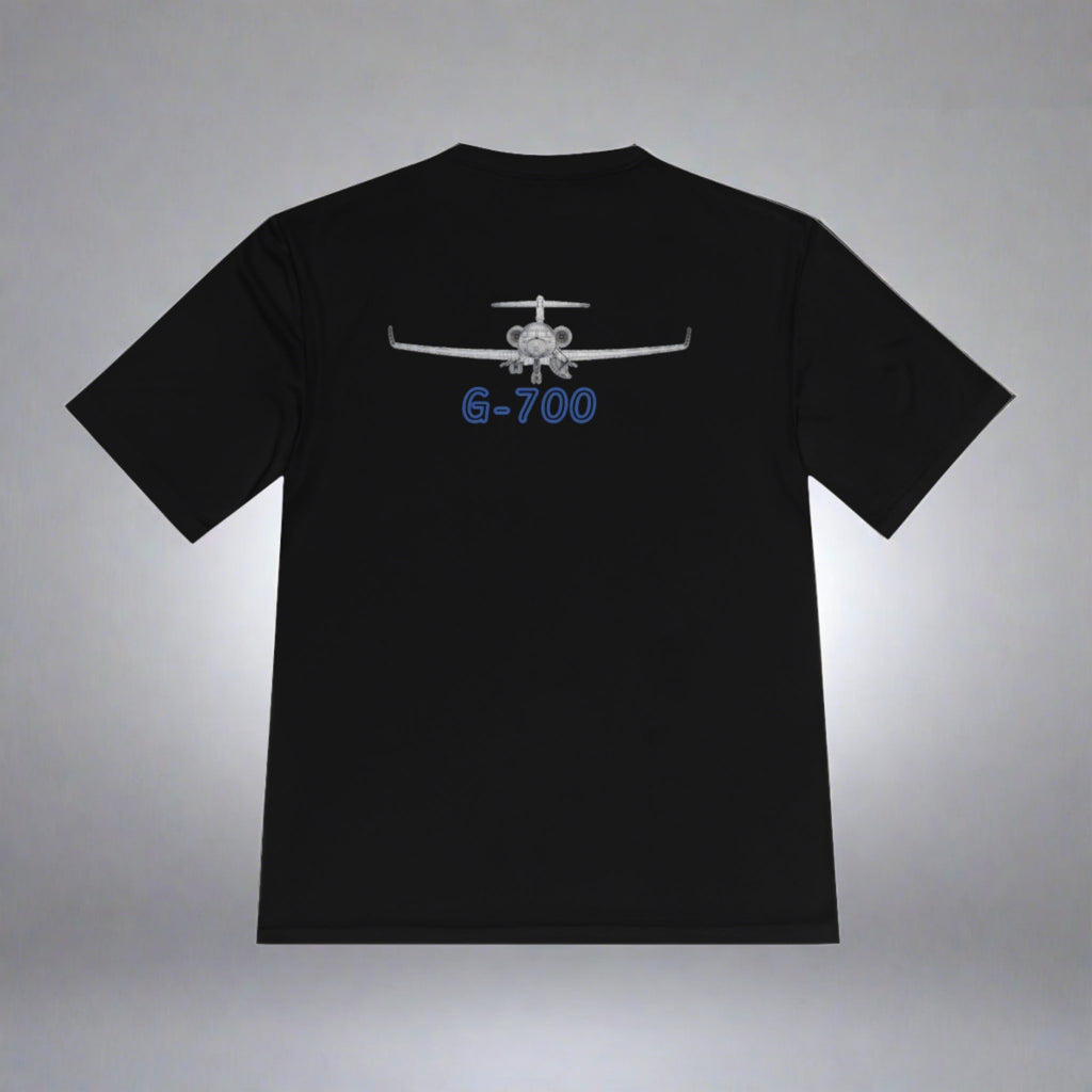 G-700 Sports Tee. aviation. pilots. gift.