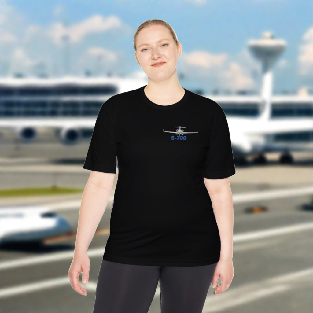 G-700 Sports Tee. aviation. pilots. gift.