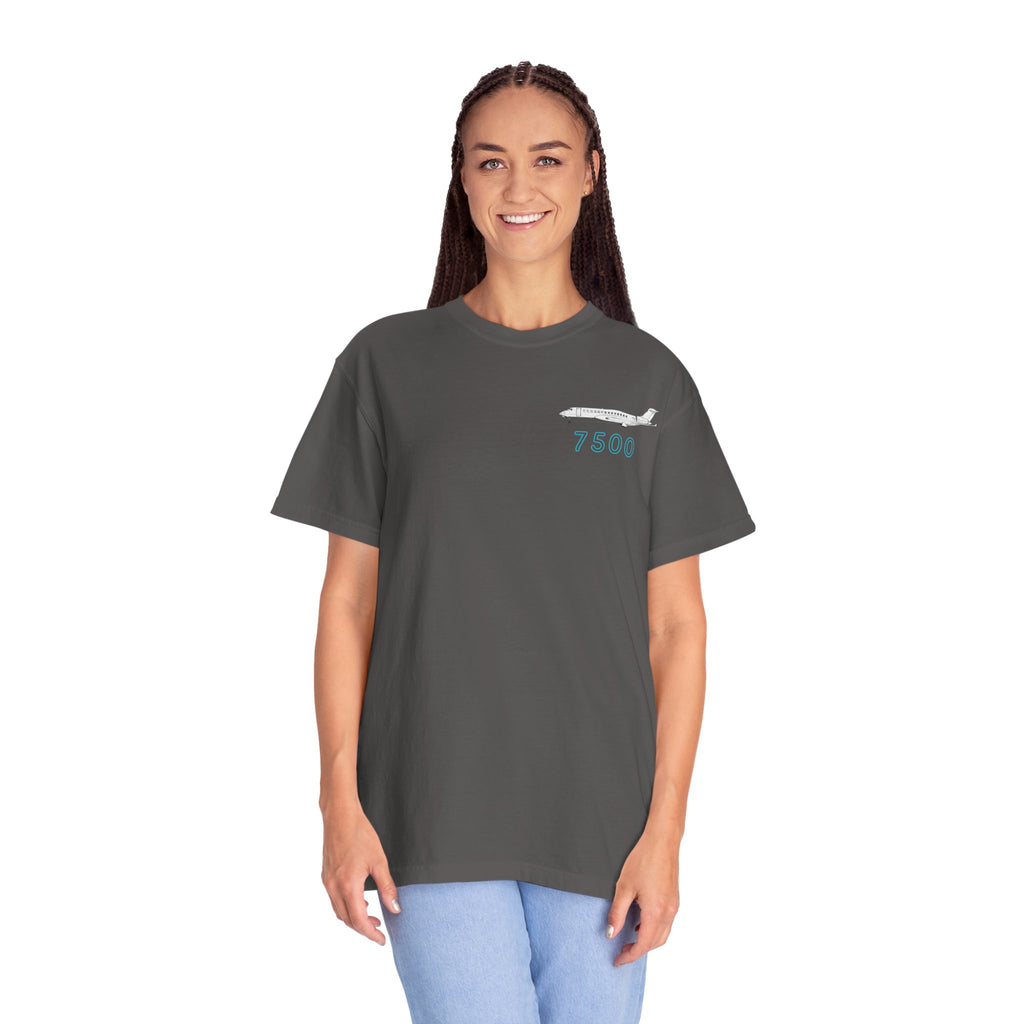 Global 7500 T-shirt. aviation. gift. pilot. jets. mens gifts. gifts for her