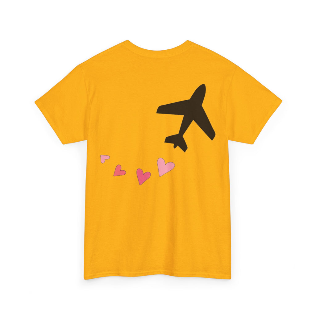 LOVE CHEMTRAILS. aviation t-shirt. pilots. love. hearts