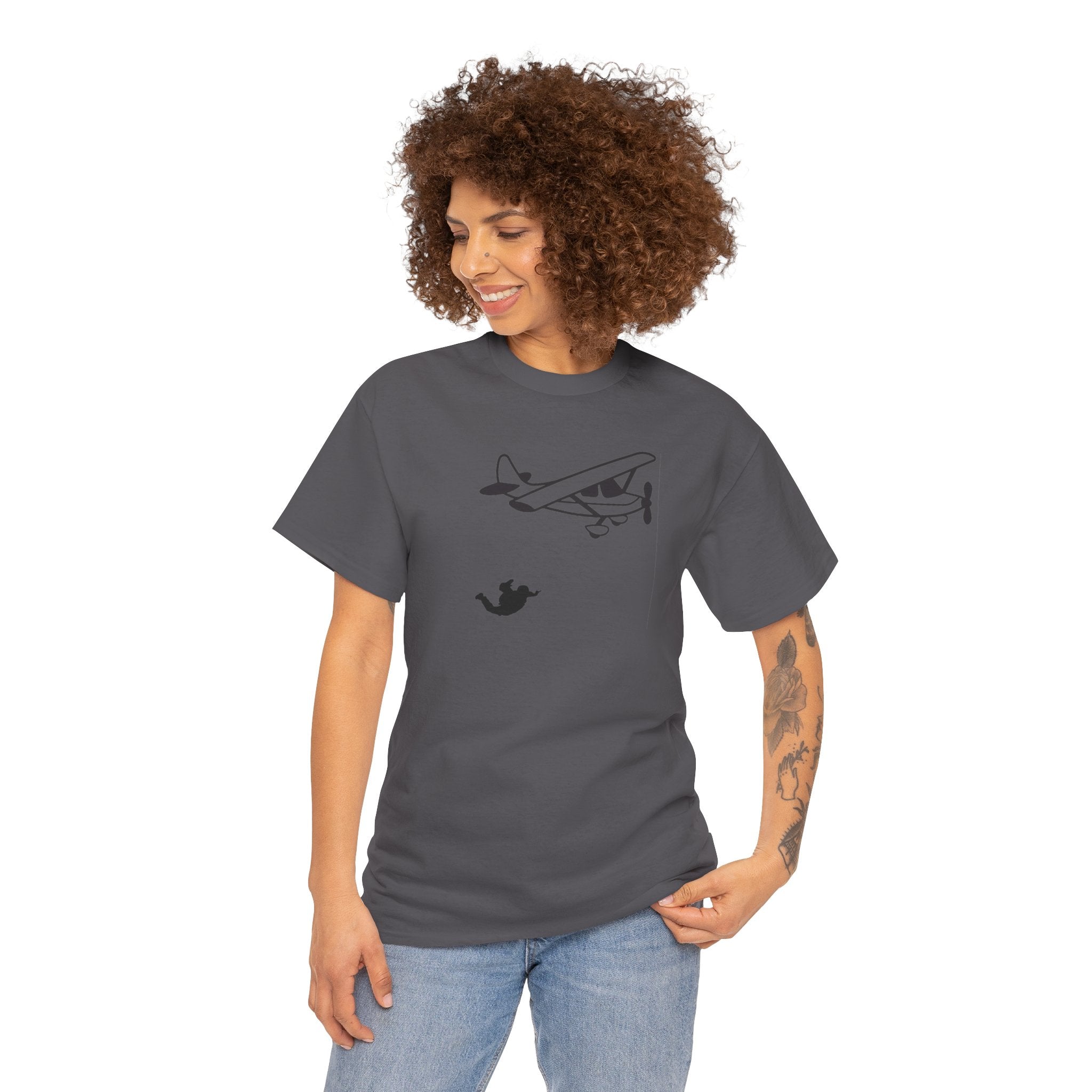 SKYDIVING. aviation. t-shirt. pilots. adrenaline. gifts