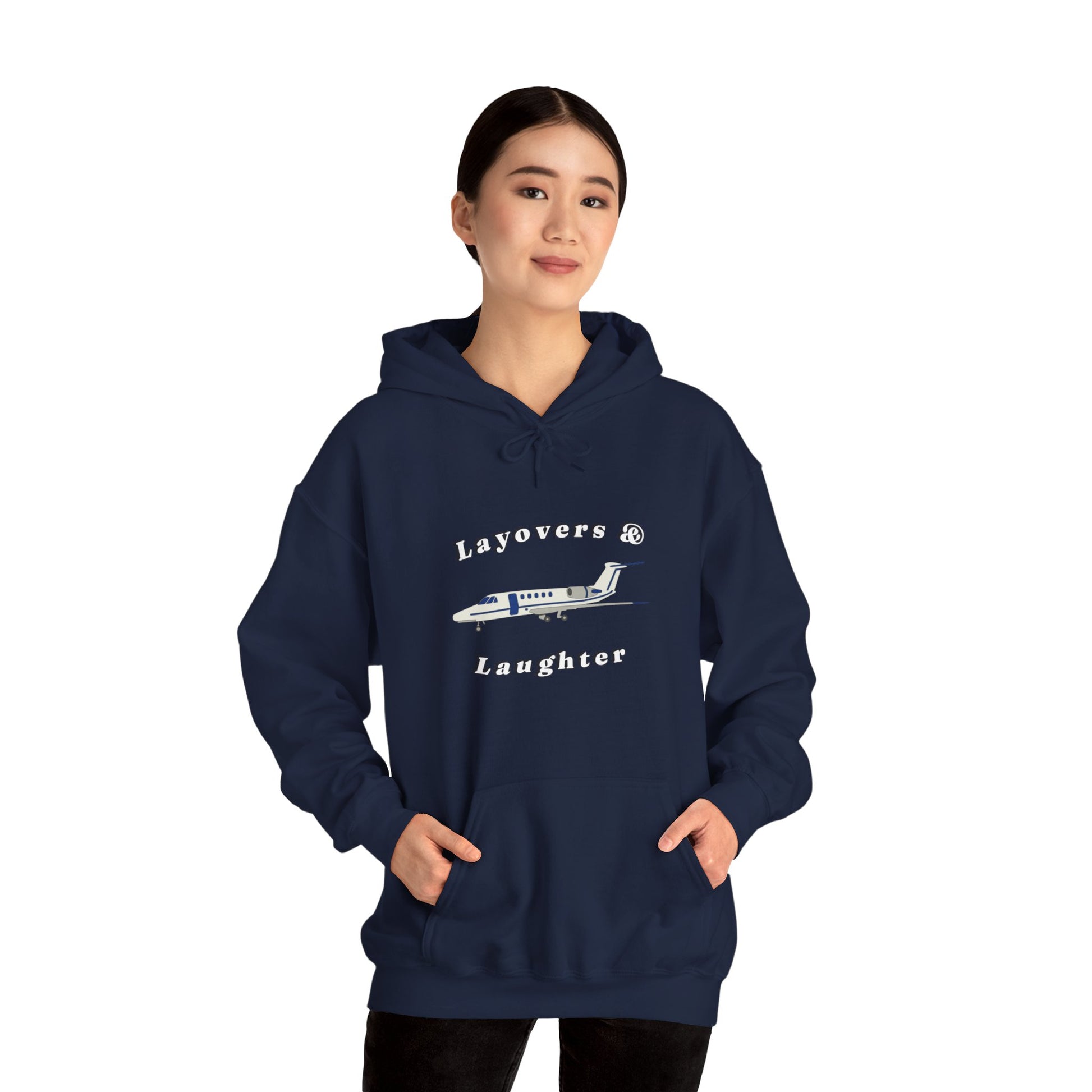 Hoodie for Pilots, layovers & laughter, gifts for pilots, travel, aviation gifts, aviation, planes