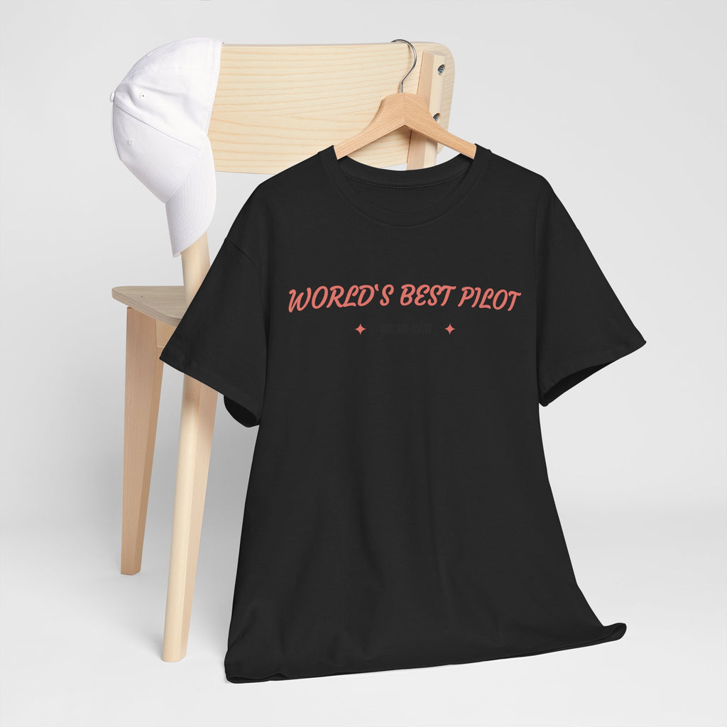 Worlds best Pilot. ask my mom. t-shirt. aviation. mothers. pilots. travel. graphic tee.