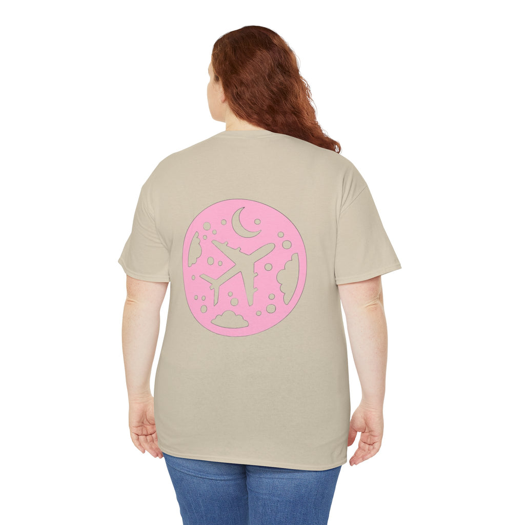 starry night. aviation. t-shirt. planes. sky. pilots. gifts