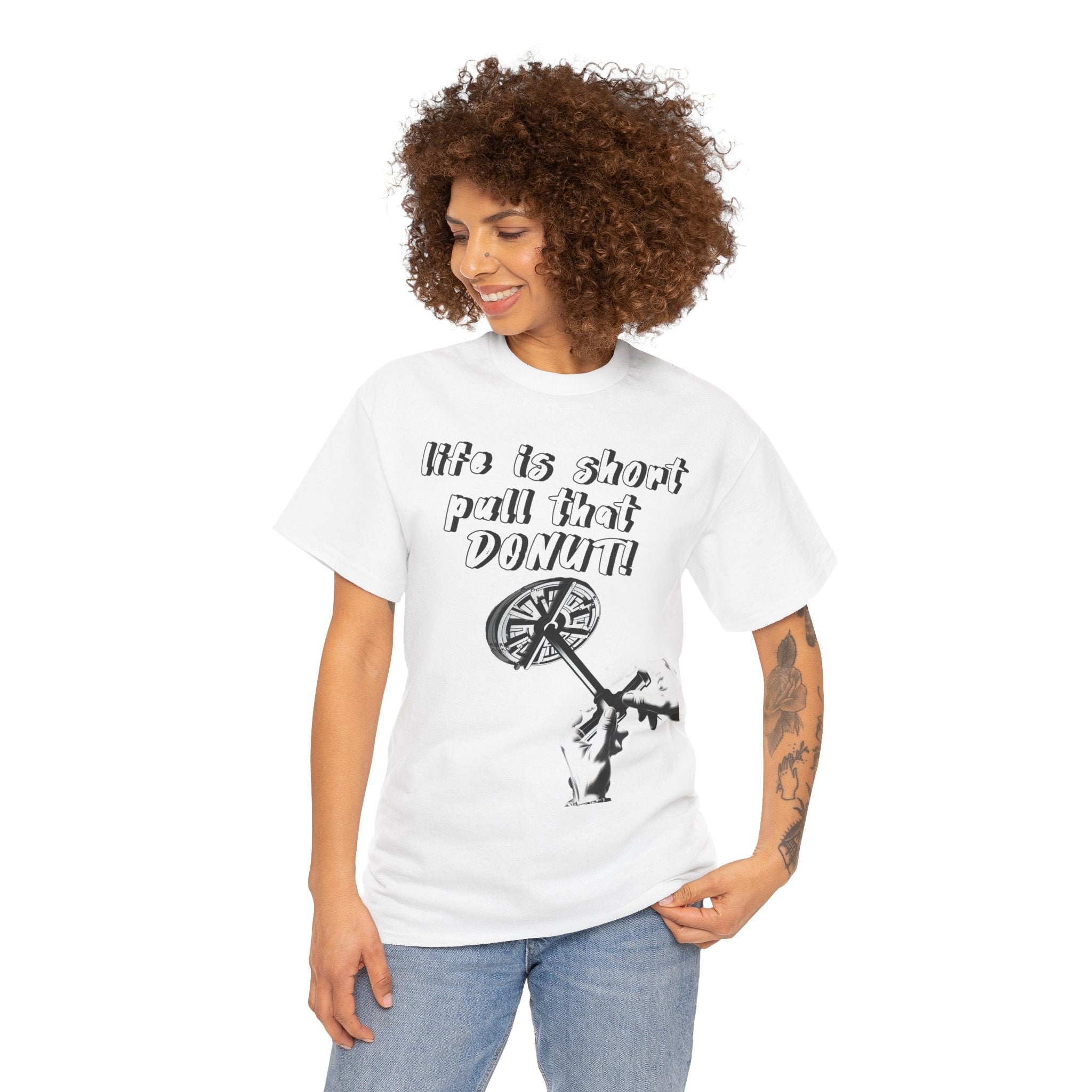 DONUT T-shirt. line service. pilots. gift. funny. joke. aviation. travel. work.
