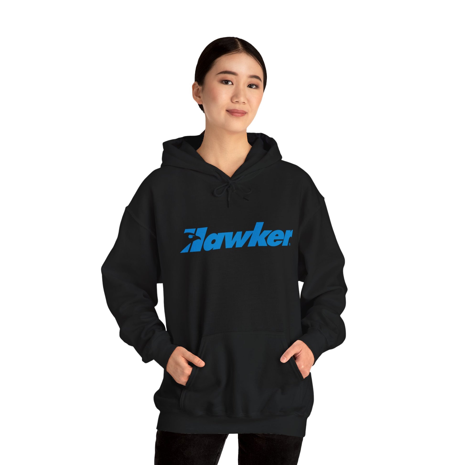 HAWKER AVIATION. HOODIE. gifts for pilots. aviation t-shirt. aviation hoodie. (logo)