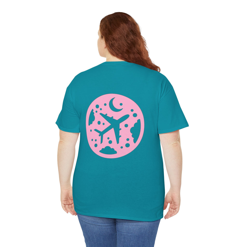 starry night. aviation. t-shirt. planes. sky. pilots. gifts