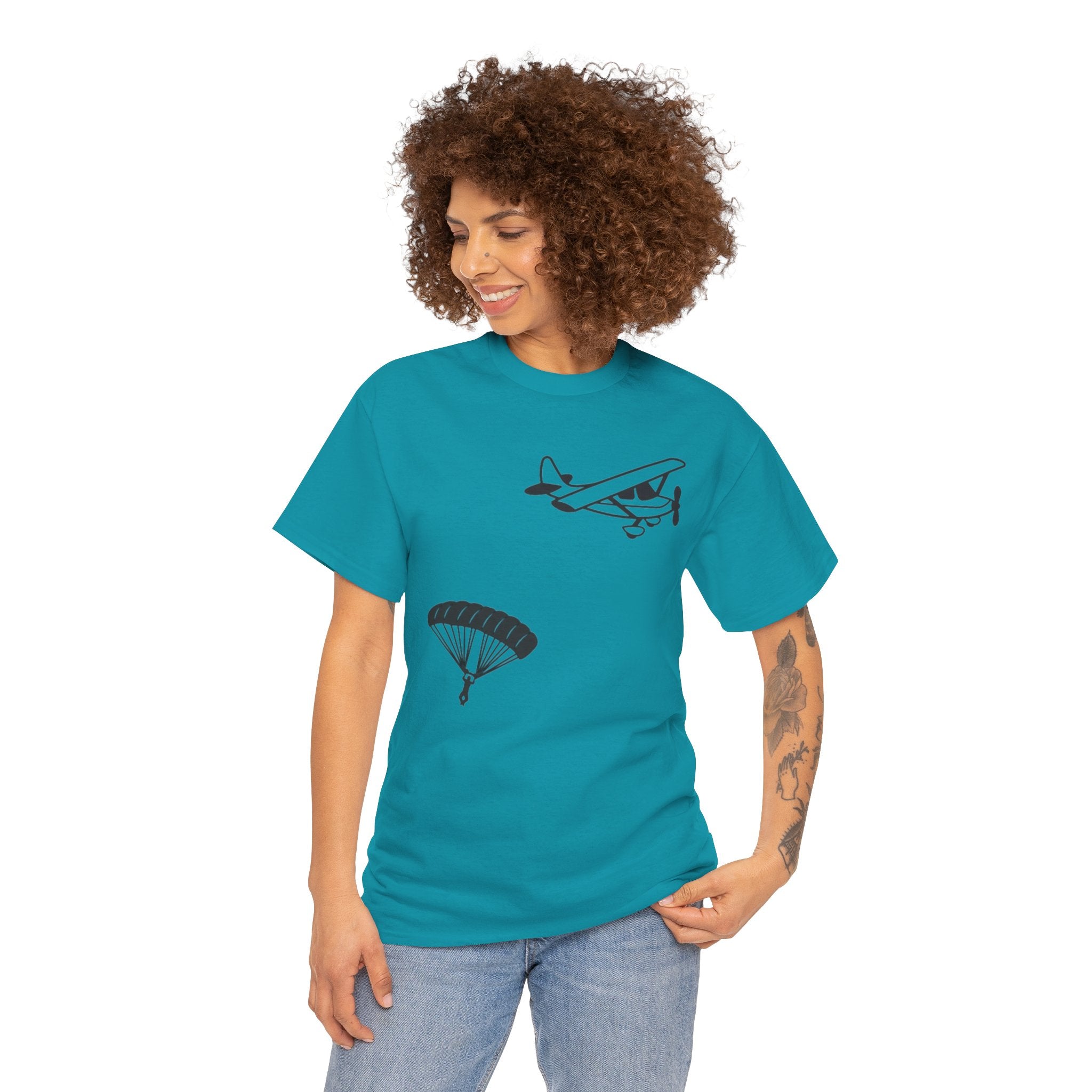 skydiving. aviation. t-shirt. planes. adrenaline. gifts.