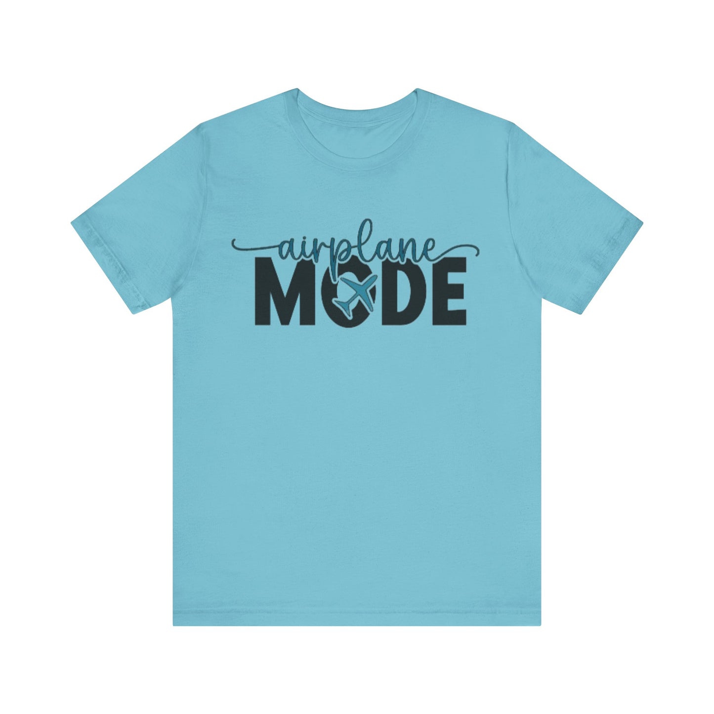 Airplane Mode Aviation Tee. gift for pilots. aviation lovers