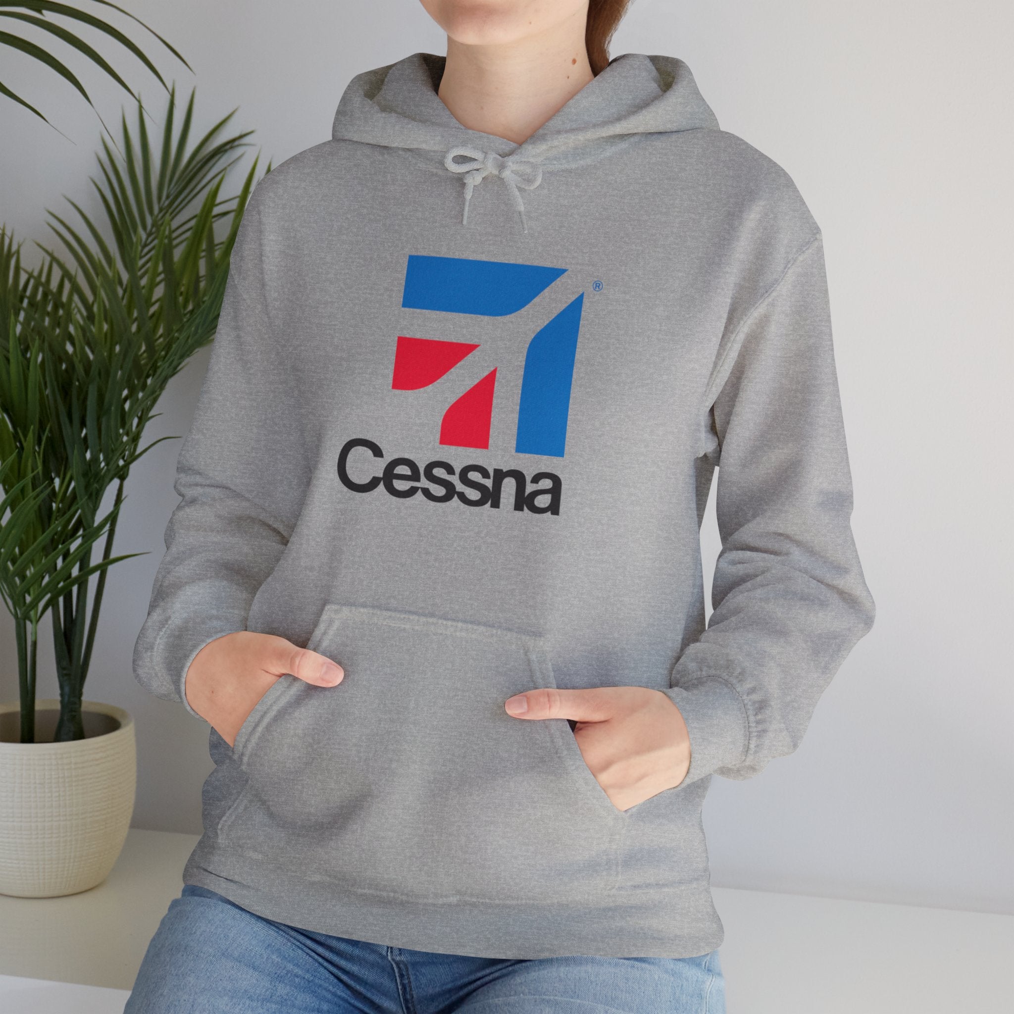 CESSNA HOODIE. aviation t-shirt. aviation hoodie. gifts for pilots. (logo)