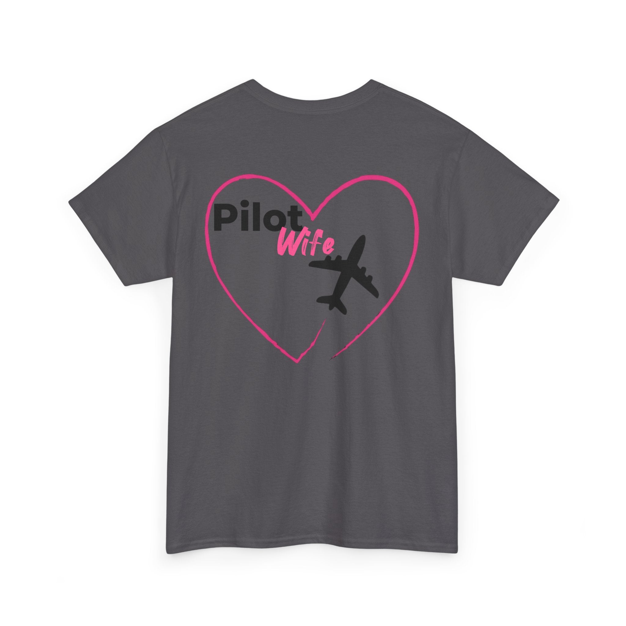 Pilot Wife t-shirt. pilots. gifts. for her. aviation. planes. pilot. anniversary.