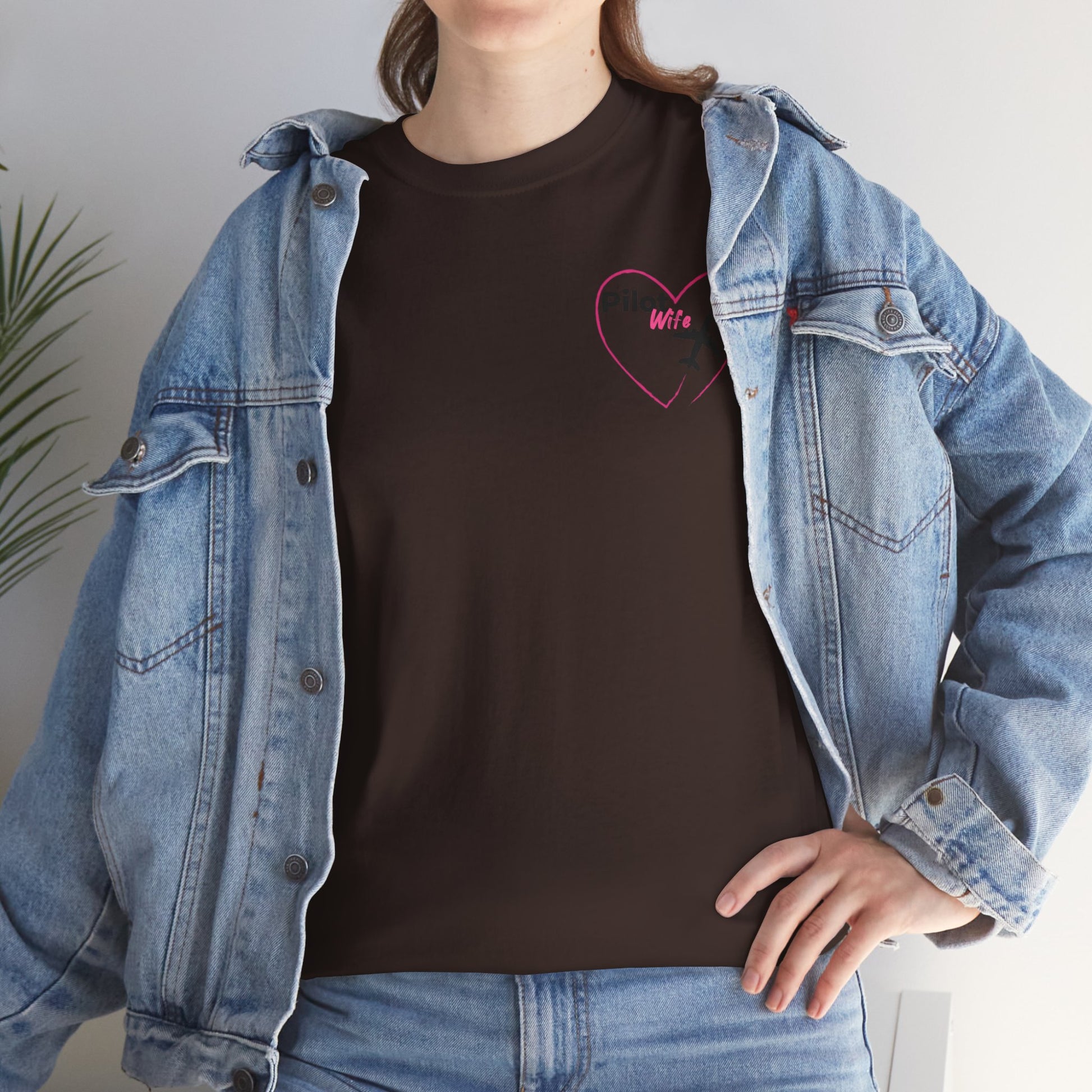 Pilot Wife t-shirt. pilots. gifts. for her. aviation. planes. pilot. anniversary.