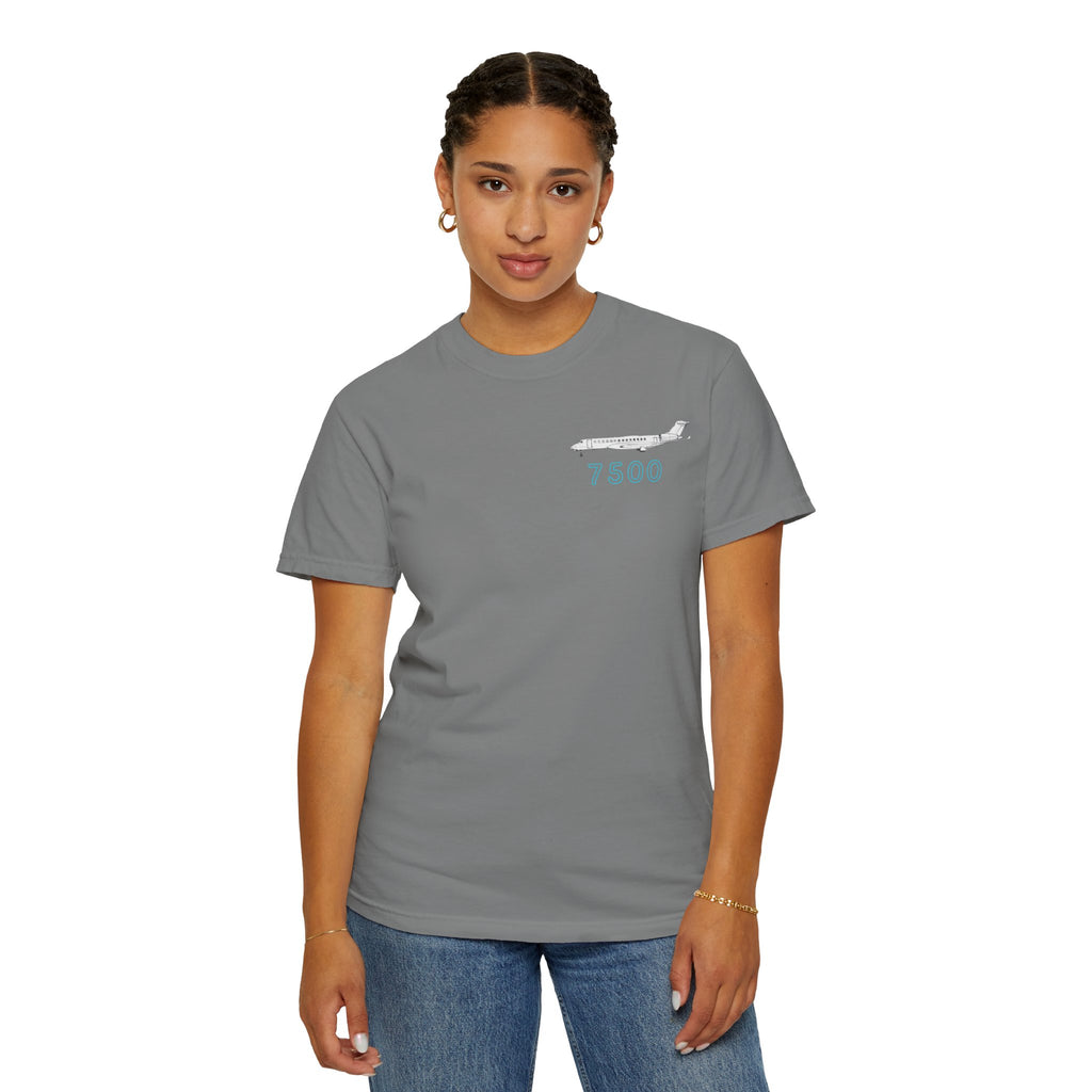 Global 7500 T-shirt. aviation. gift. pilot. jets. mens gifts. gifts for her