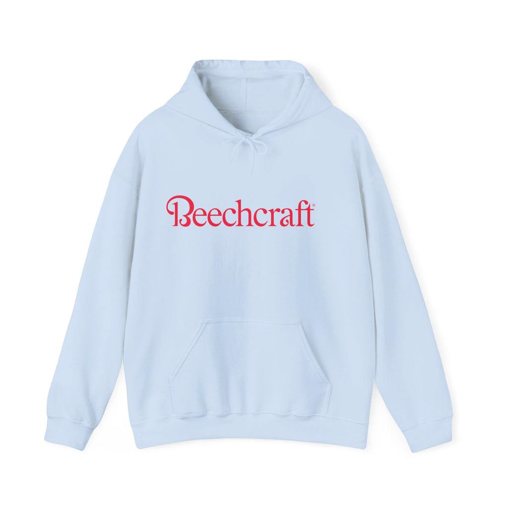 BEECHCRAFT. AVIATION HOODIE. gift for pilots. graphic design. (logo)