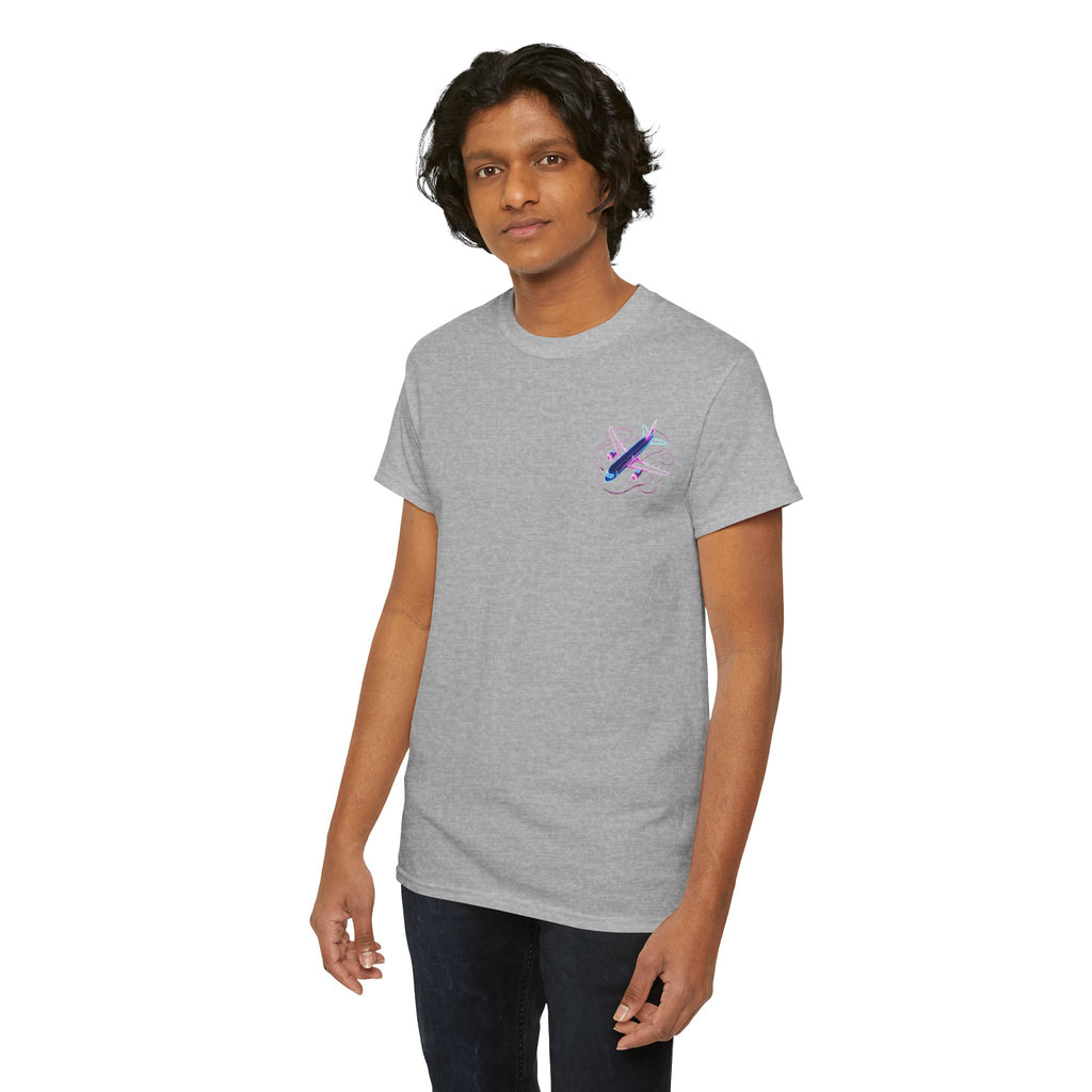 Neon Plane Quick Turns Tee
