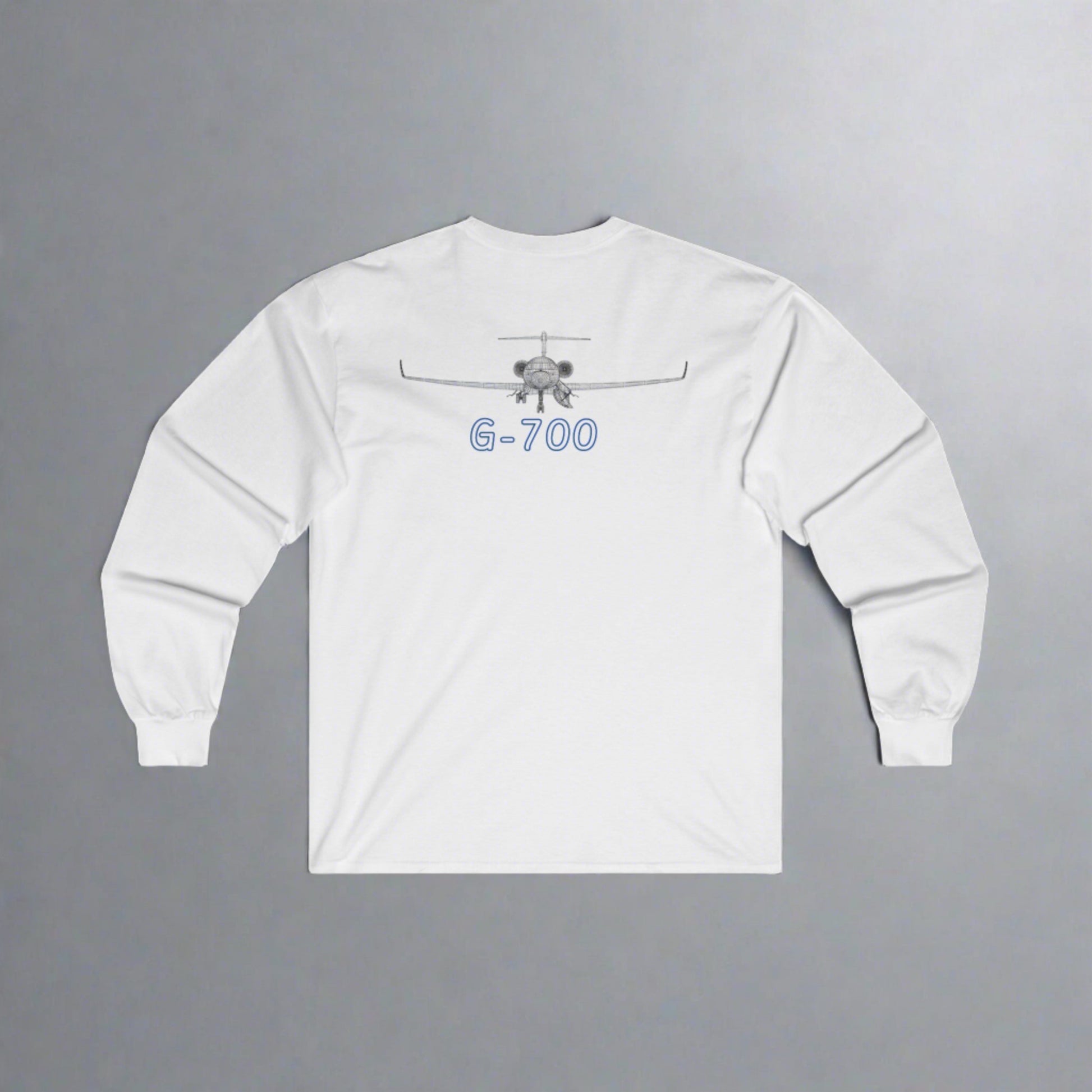 Gulfstream G-700 Long Sleeve Tee. Aviation. pilots. gift. planes.