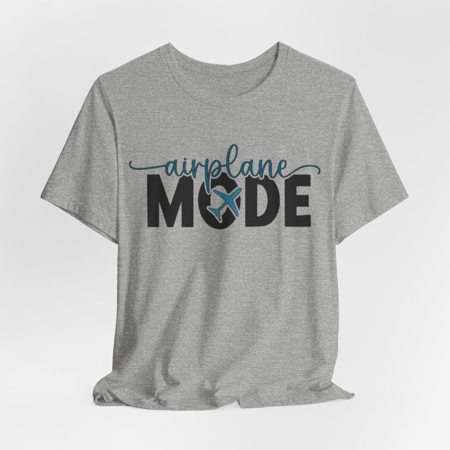 Airplane Mode Aviation Tee. gift for pilots. aviation lovers