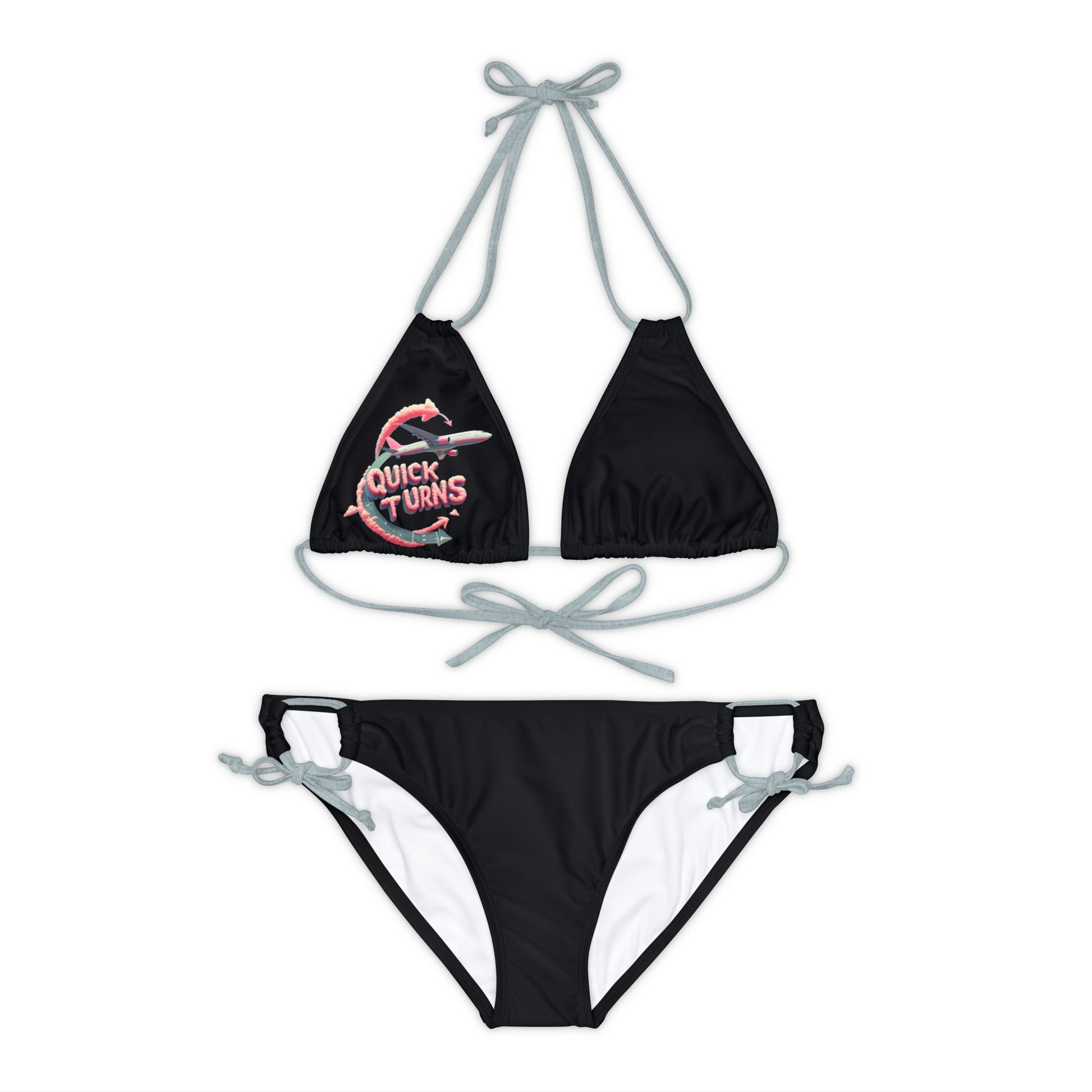 Quick Turns Strappy Bikini Set
