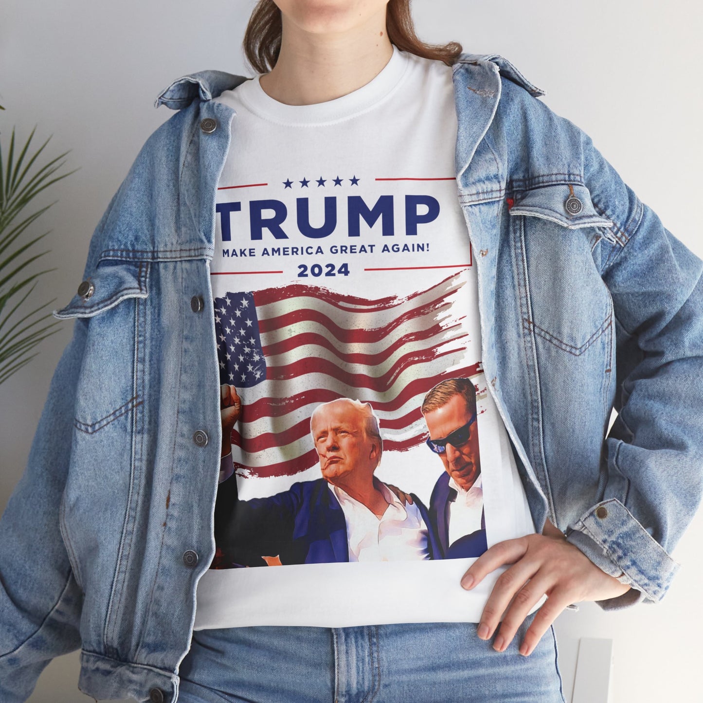 TRUMP Survival 2024 graphic tee. trump 2024. political humor. politics. gifts for him. gifts for patriots.