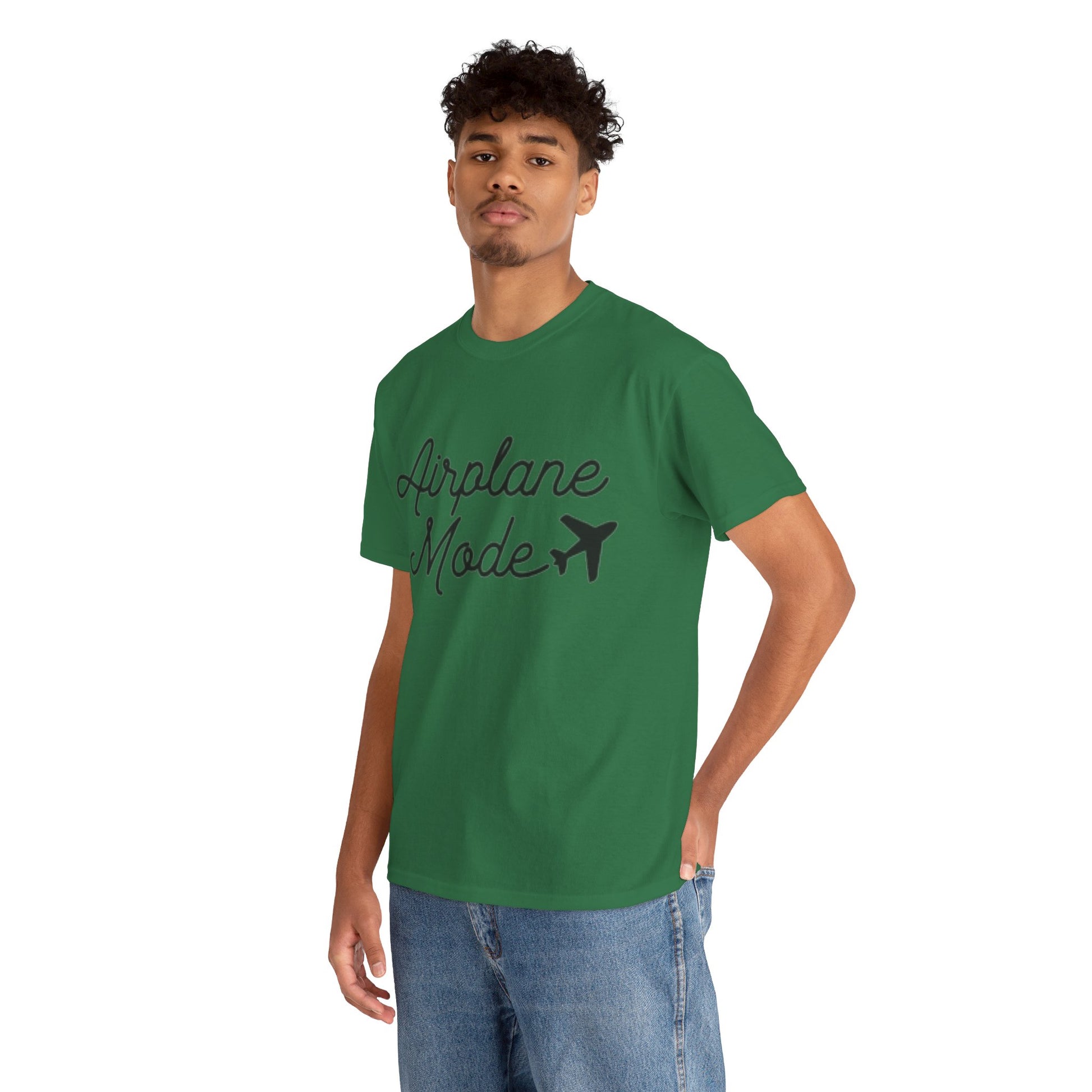 Airplane Mode Aviation Graphic Tee. gift for pilots. flight attendant. aviation lovers.