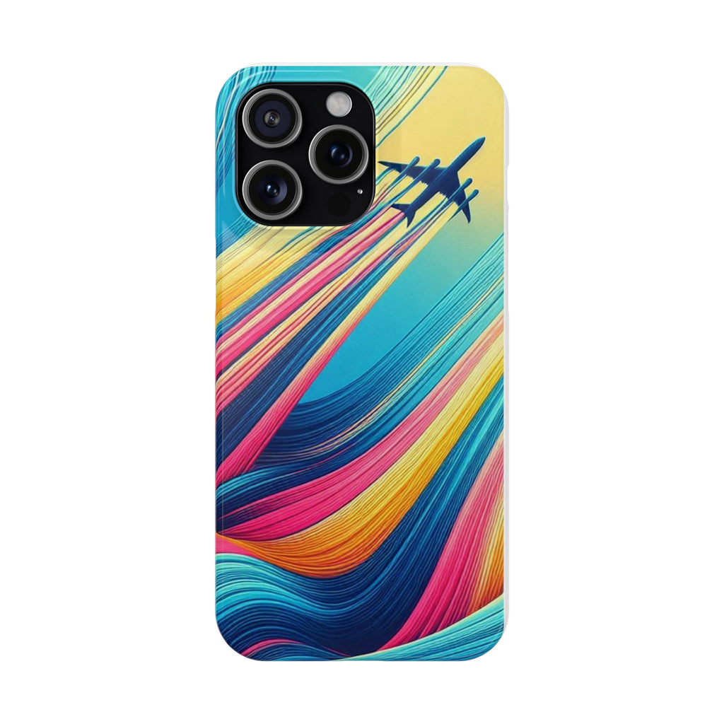 AVIATION INSPIRED ARTWORK iphone case. 13.14.15 pro max Slim Cases