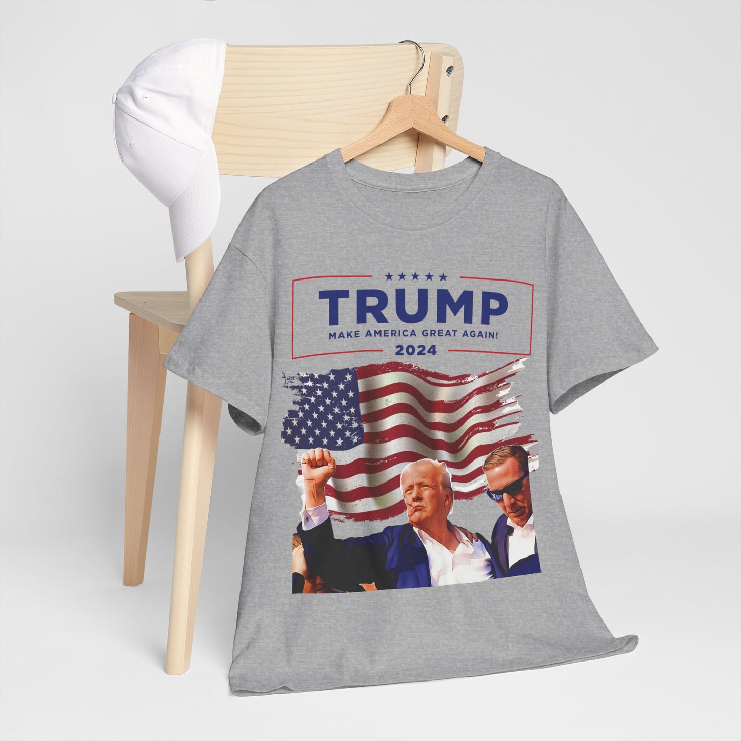 TRUMP Survival 2024 graphic tee. trump 2024. political humor. politics. gifts for him. gifts for patriots.